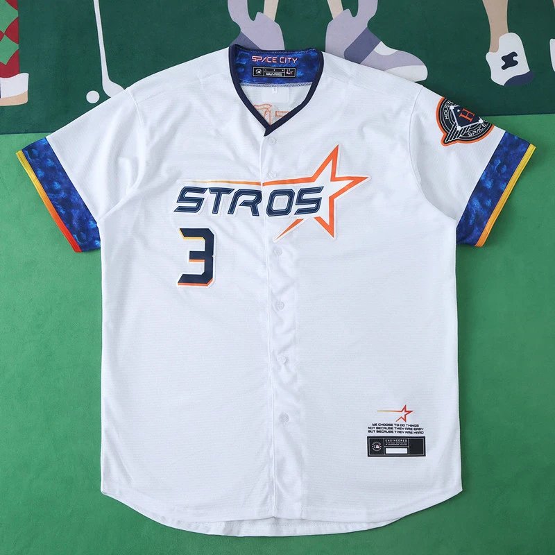 2025 MLB Houston Astros 3# PENA (For customization info, please leave a note when placing your order; sending a message does not count)