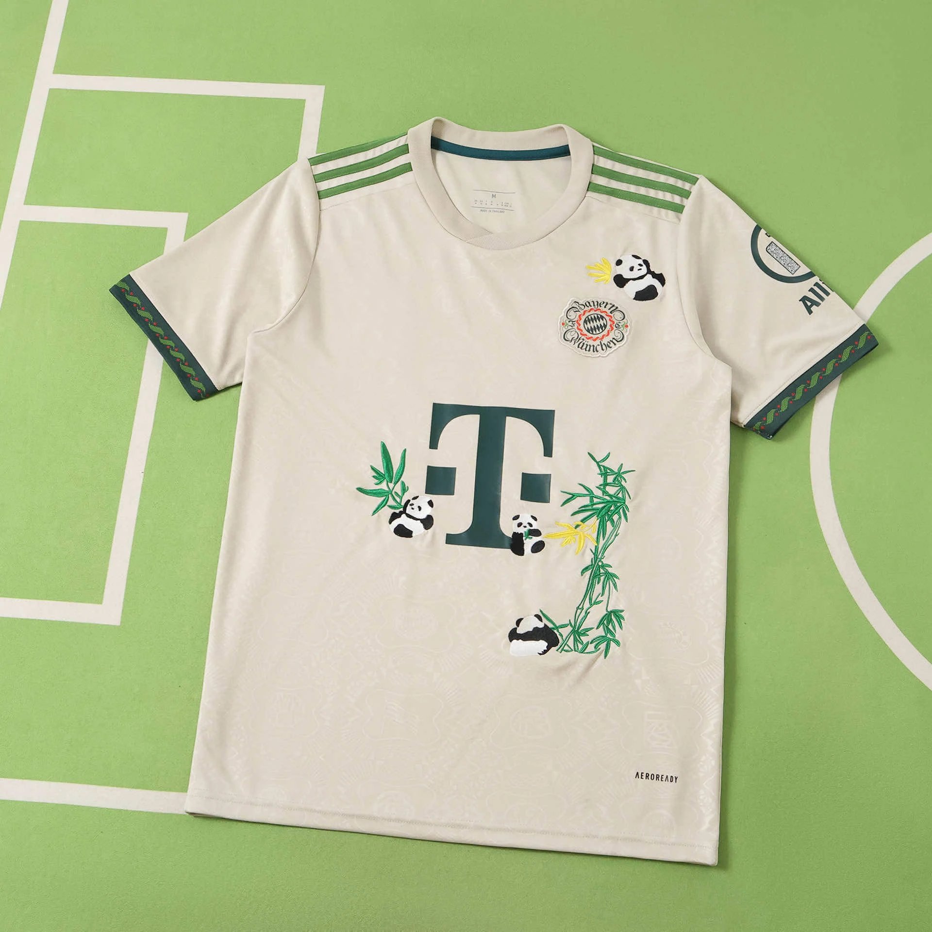 2526 Bayern Munich Oktoberfest Brown Embroidery Thai Version
