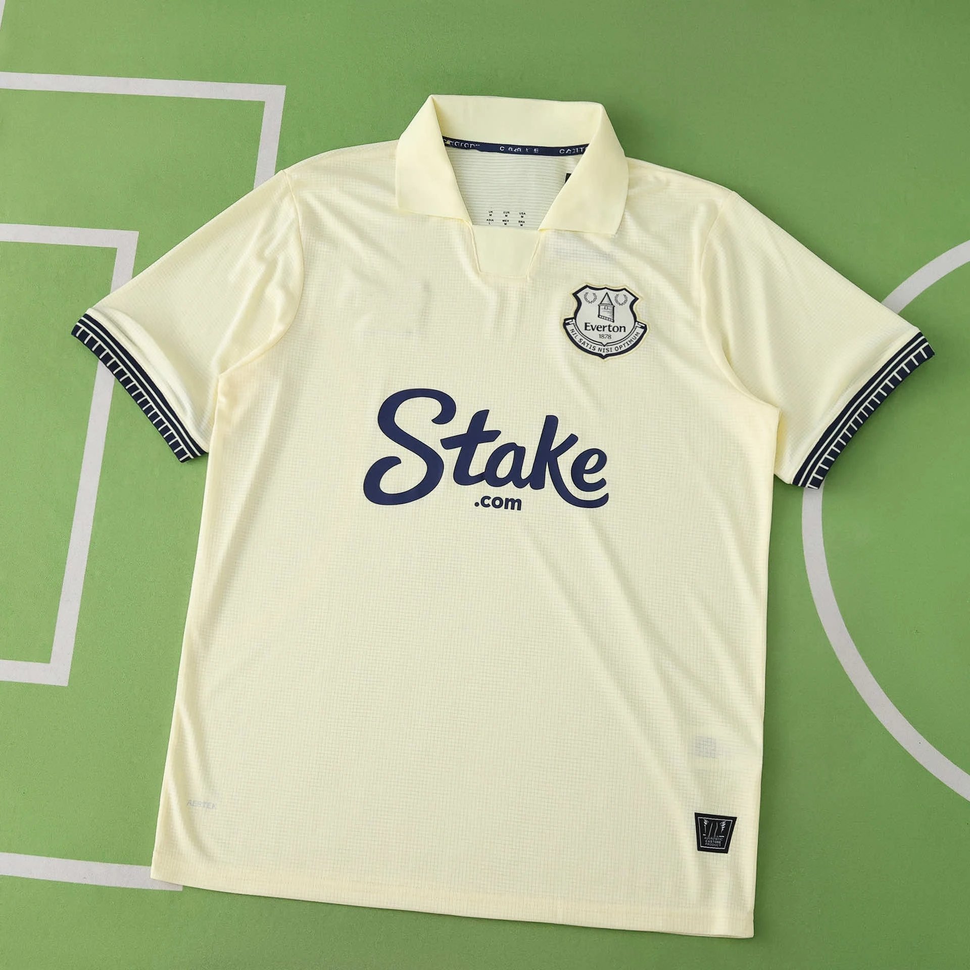 2526 Everton Away Beige Thai Version (Please note customization info in order remarks; messages will not count)