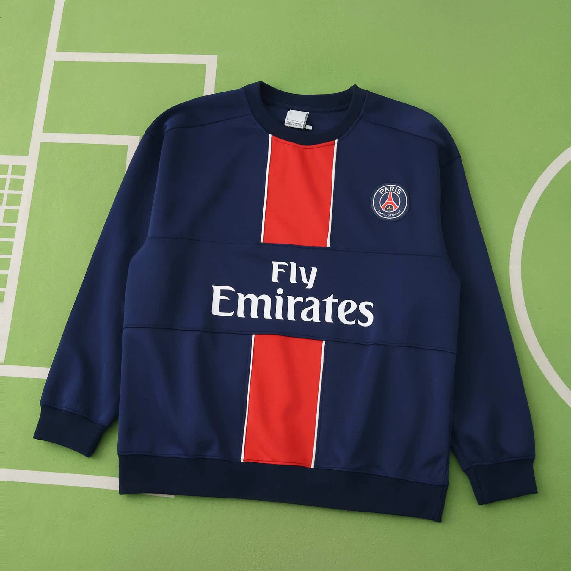Paris Navy Blue Long-Sleeve Sweatshirt 25-26