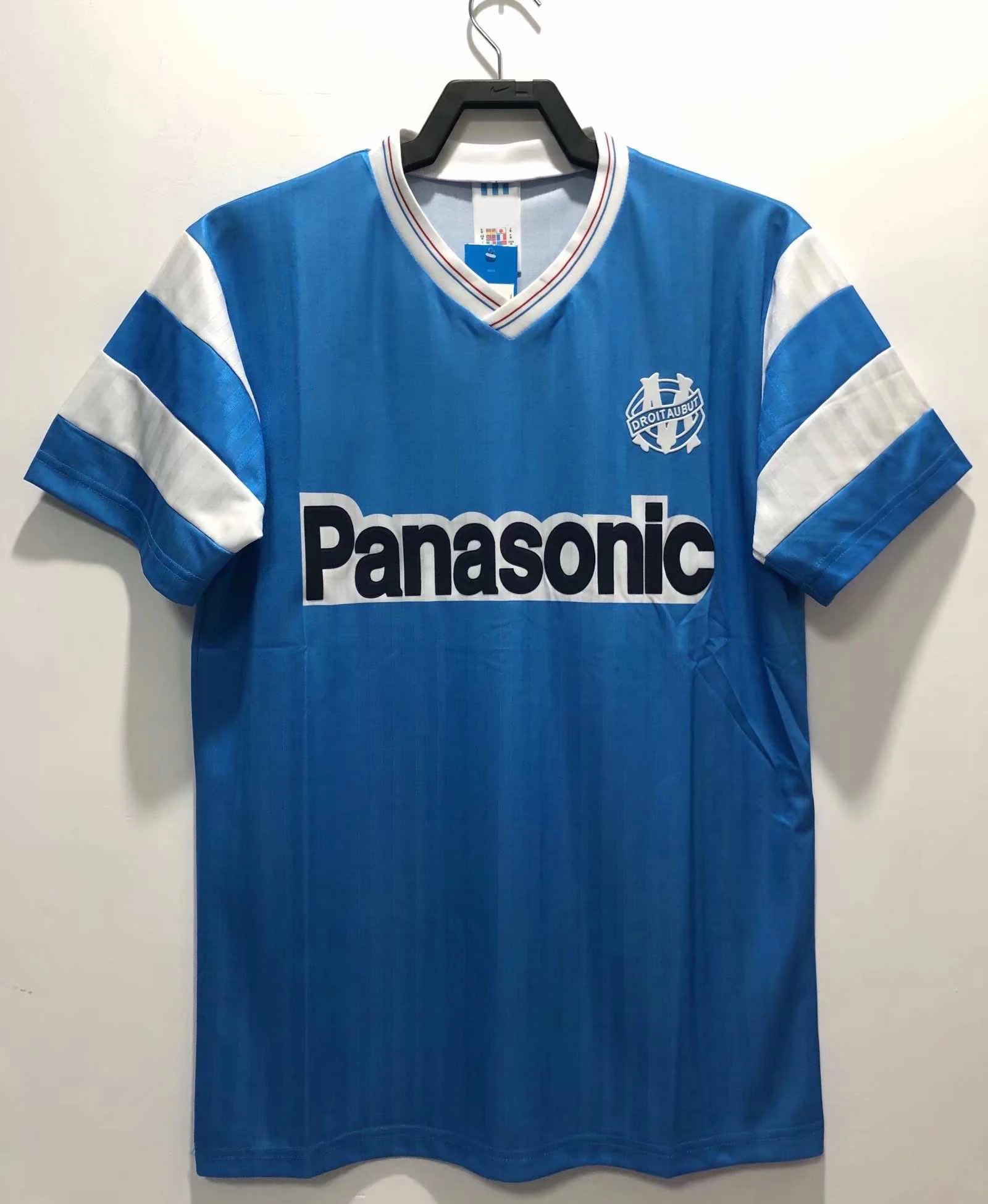 1990 Marseille Away Thai Version (Please note customization info when placing order, messages will not be checked)