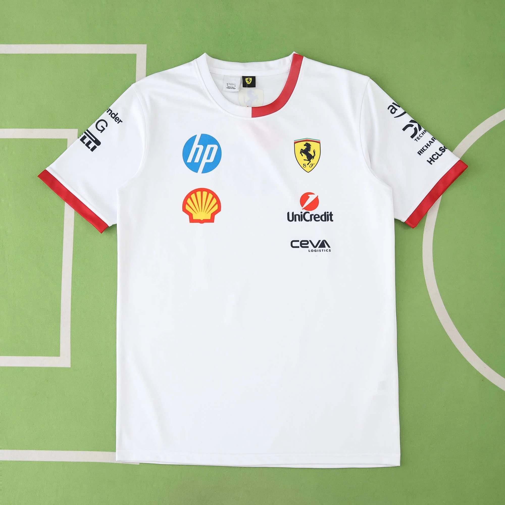 F1 Ferrari Formula Racing T-Shirt (Please note customization details at checkout, messages will not be considered)