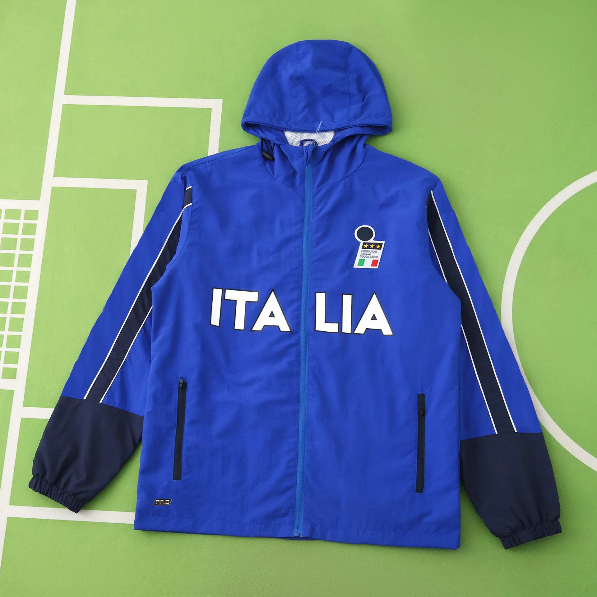 2526 Italian Blue Windbreaker