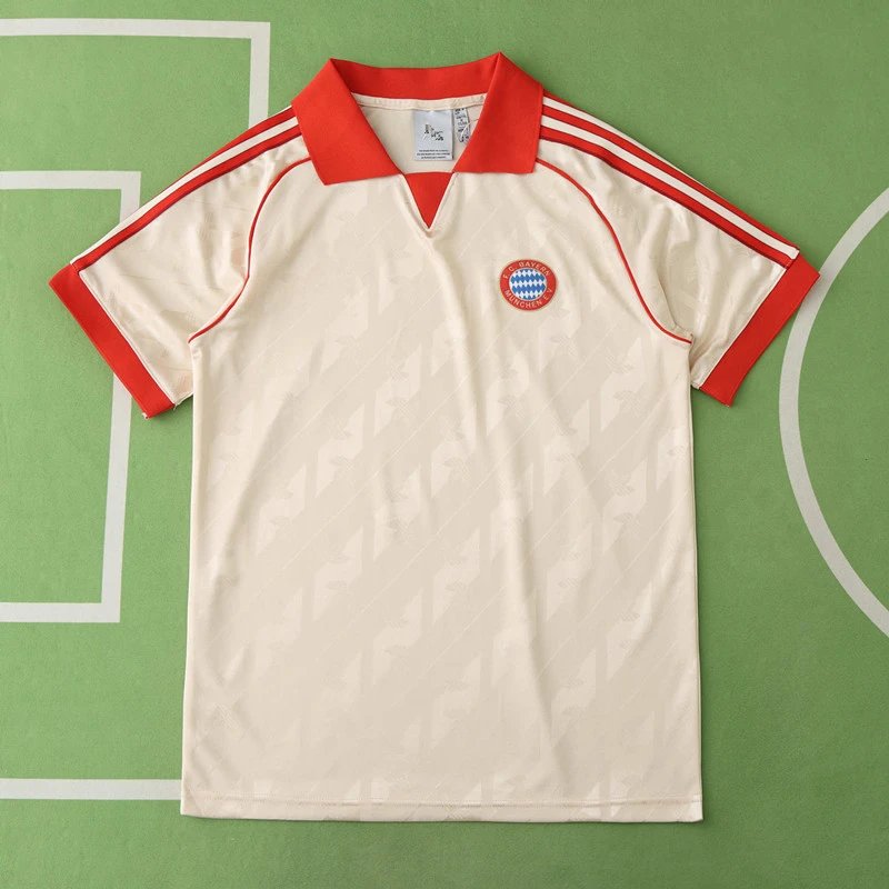 2425 Bayern Beige Retro Thai Version (Please note customization info when placing order; messages are not accepted)