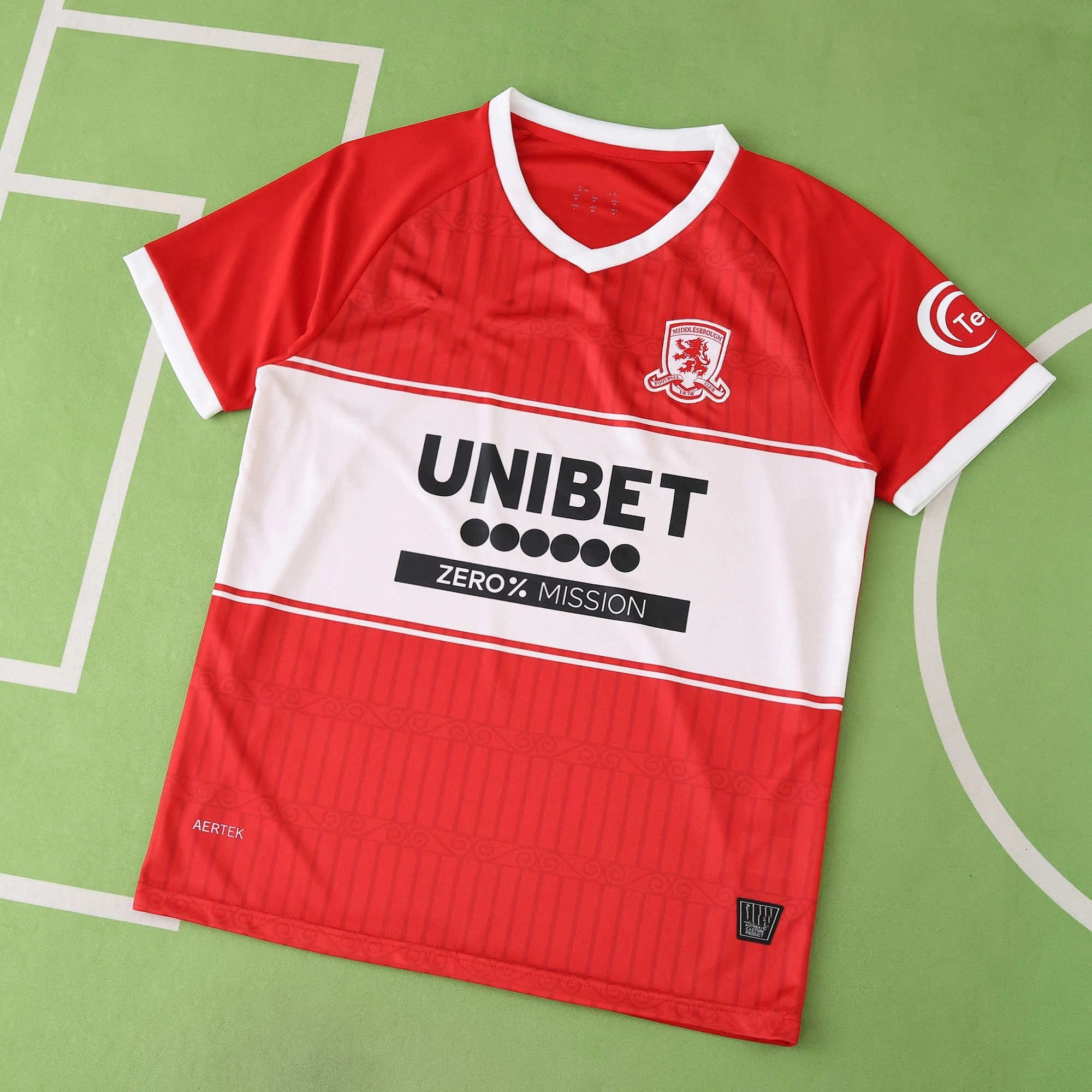 2526 Middlesbrough Home Thai Version (Please note customization info in the order remarks; messages will not be accepted)