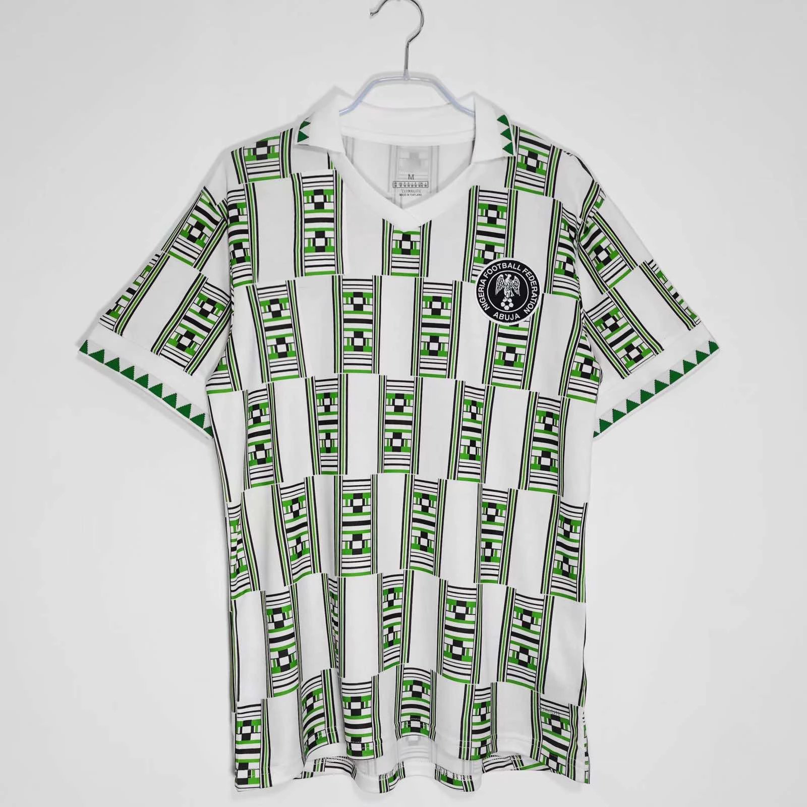 1994 Nigeria Away Thailand Version (Please note customization details when placing order, messages will not be checked)