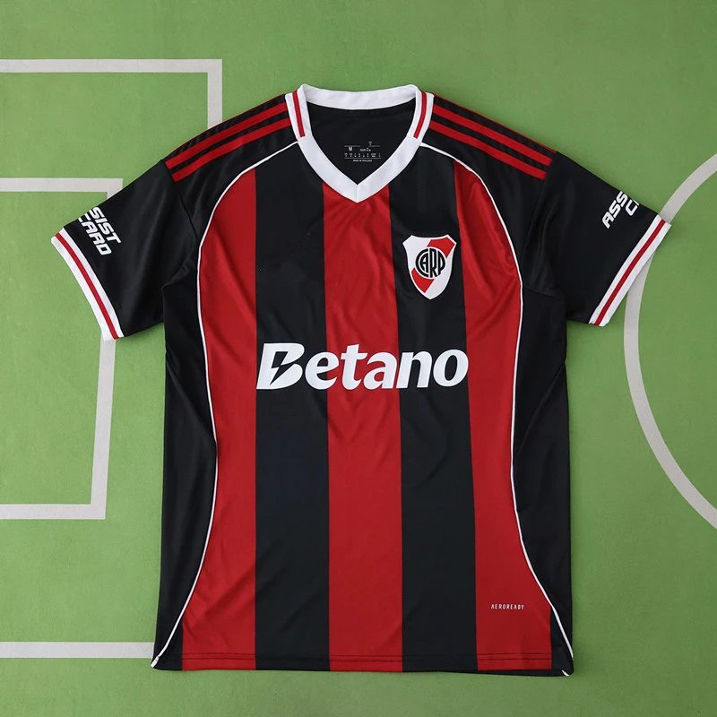2526 River Plate Away Player Version (Please leave customization details in the order notes; messages are not counted)