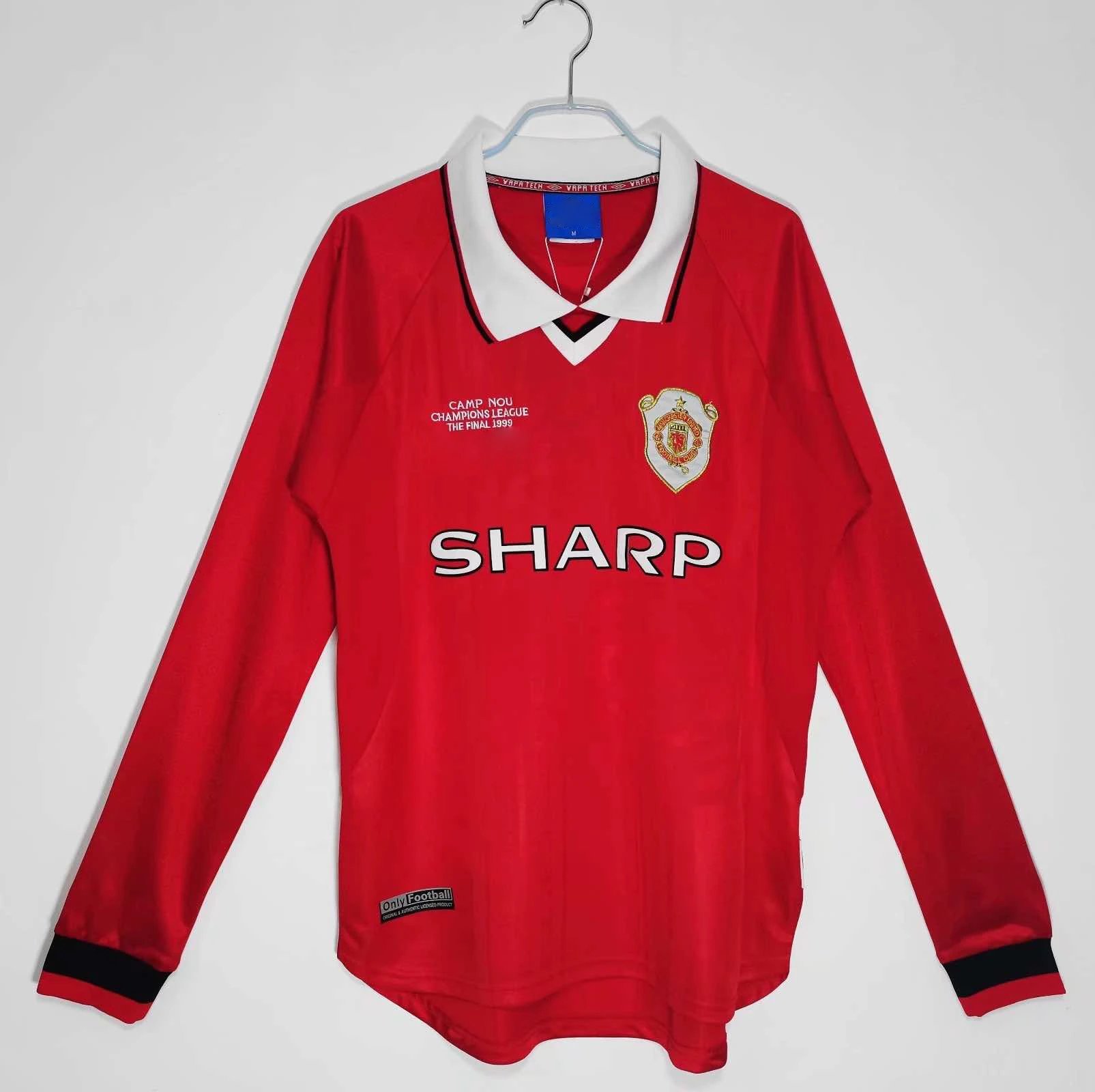 9900 Manchester United Home Long Sleeve Replica (Please leave customization details in the order notes; messages will not be reviewed)