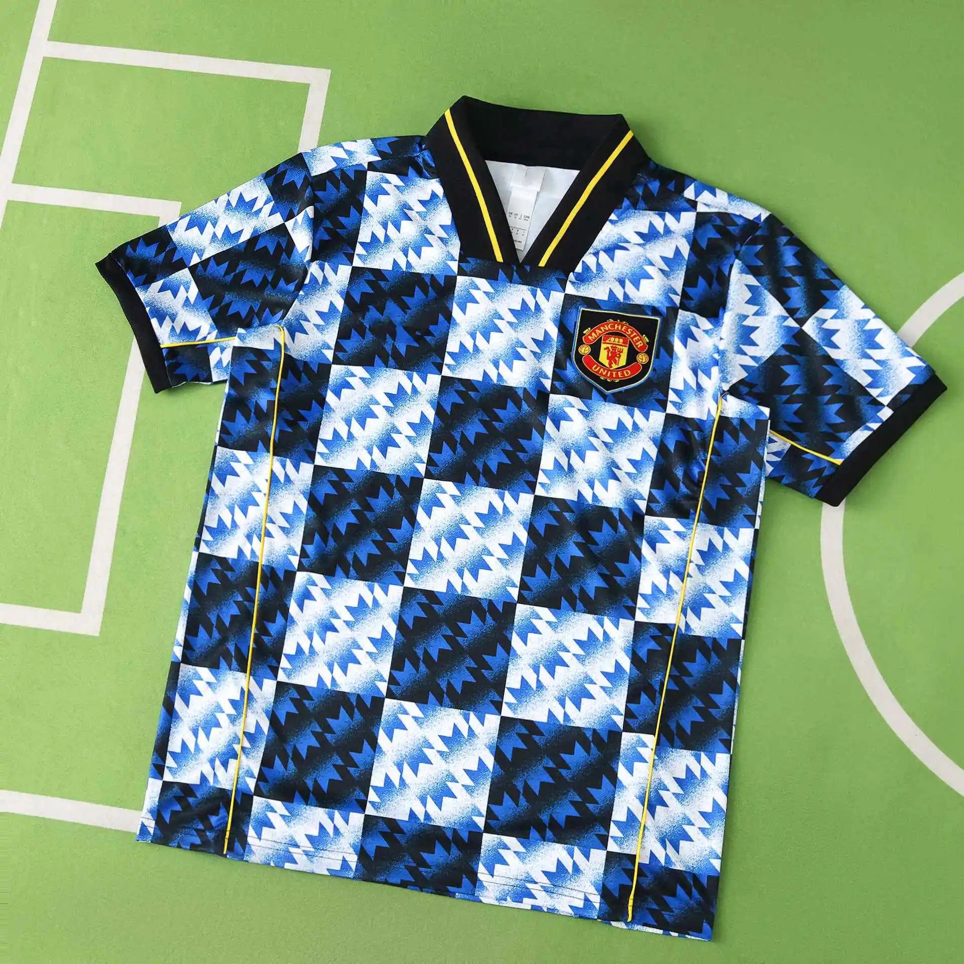25-26 Manchester United Retro Plaid Special Edition Thai Version