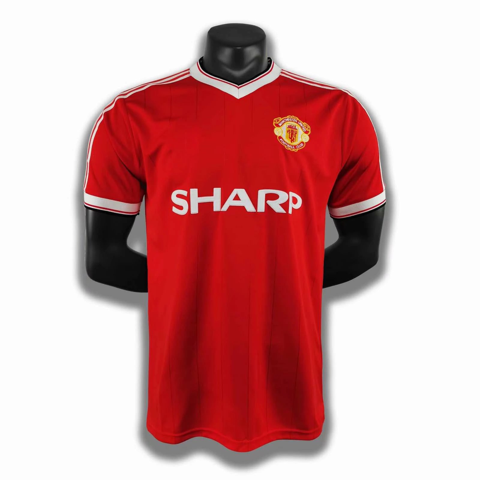 1984 Manchester United Home Replica (Please leave customization info in order notes. Messages will not be checked)