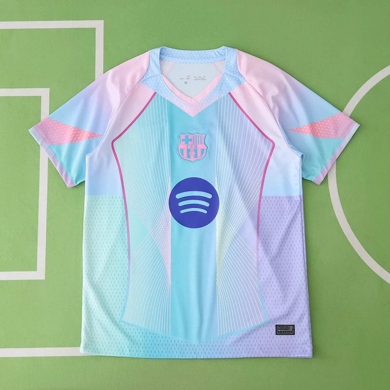 2526 Barcelona Blue Pink Special Edition Thailand Version (Please note customization information when placing order, messages do not count)