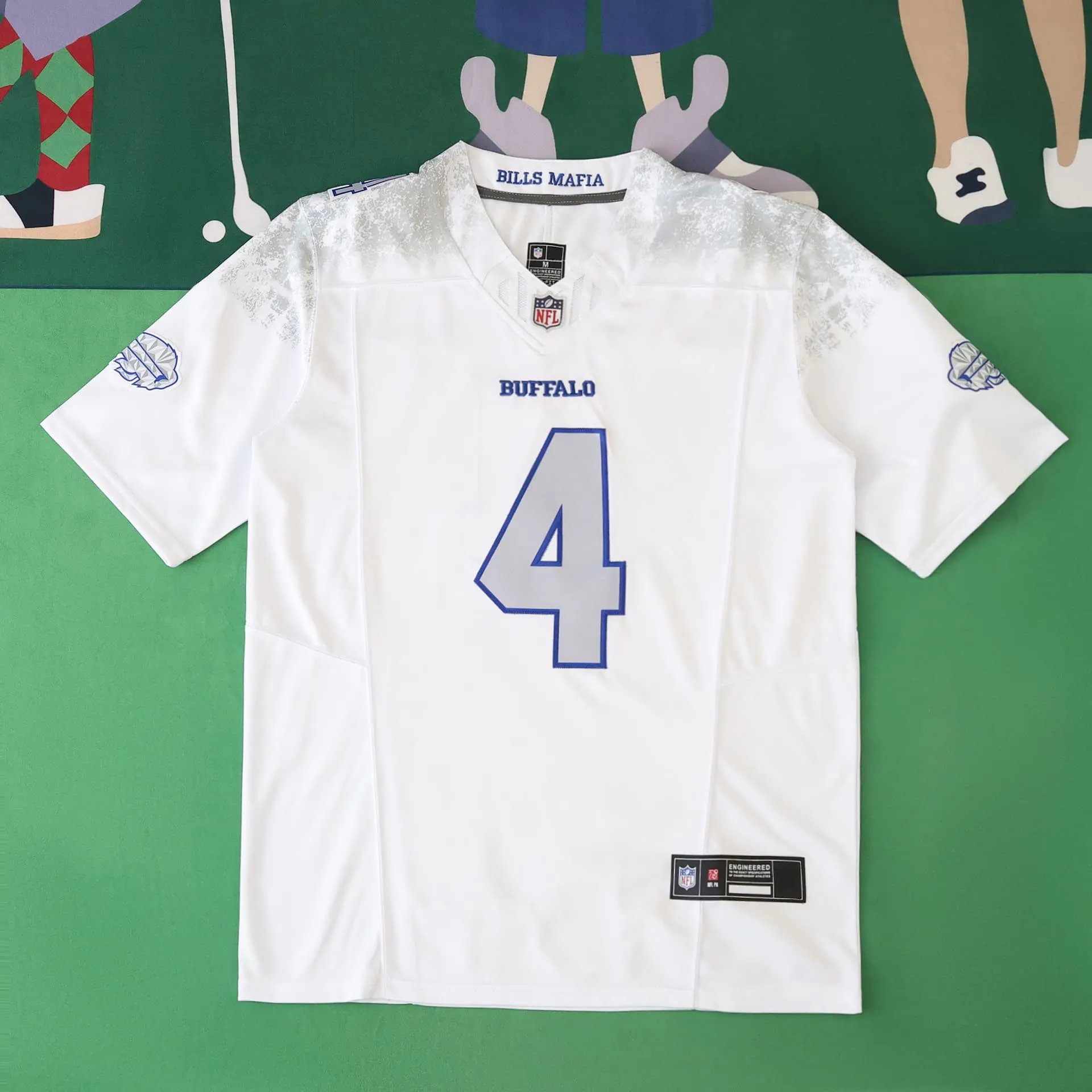 2025 NFL Buffalo Bills 4#COOK（定制信息请在下单时备注，发消息不算）