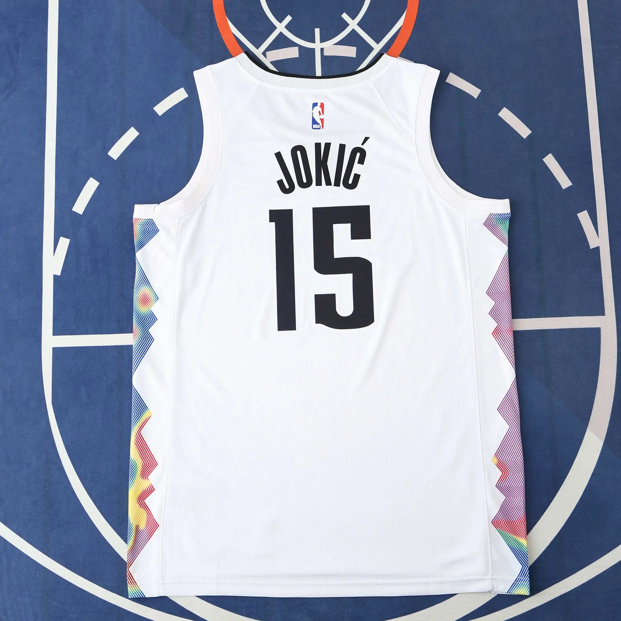 2425 NBA Denver Nuggets 15 # JOKIC (For customization, please leave a note when placing the order and do not send private messages)