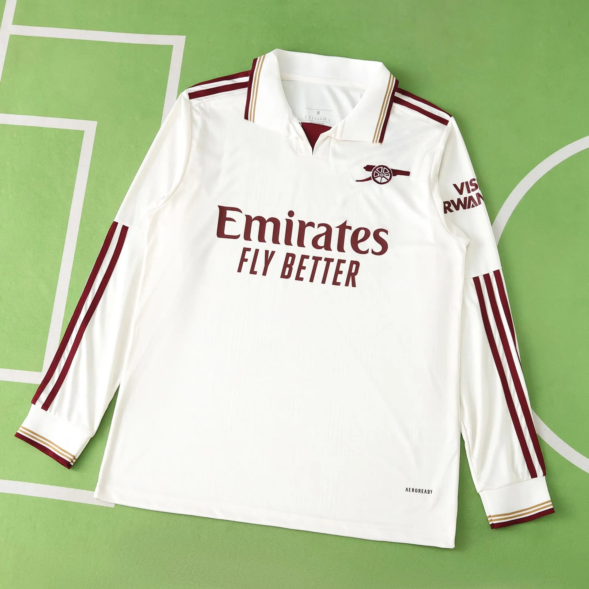 2526 Arsenal two guest long sleeved Thai version (please note customization information when placing the order, messages are not included)