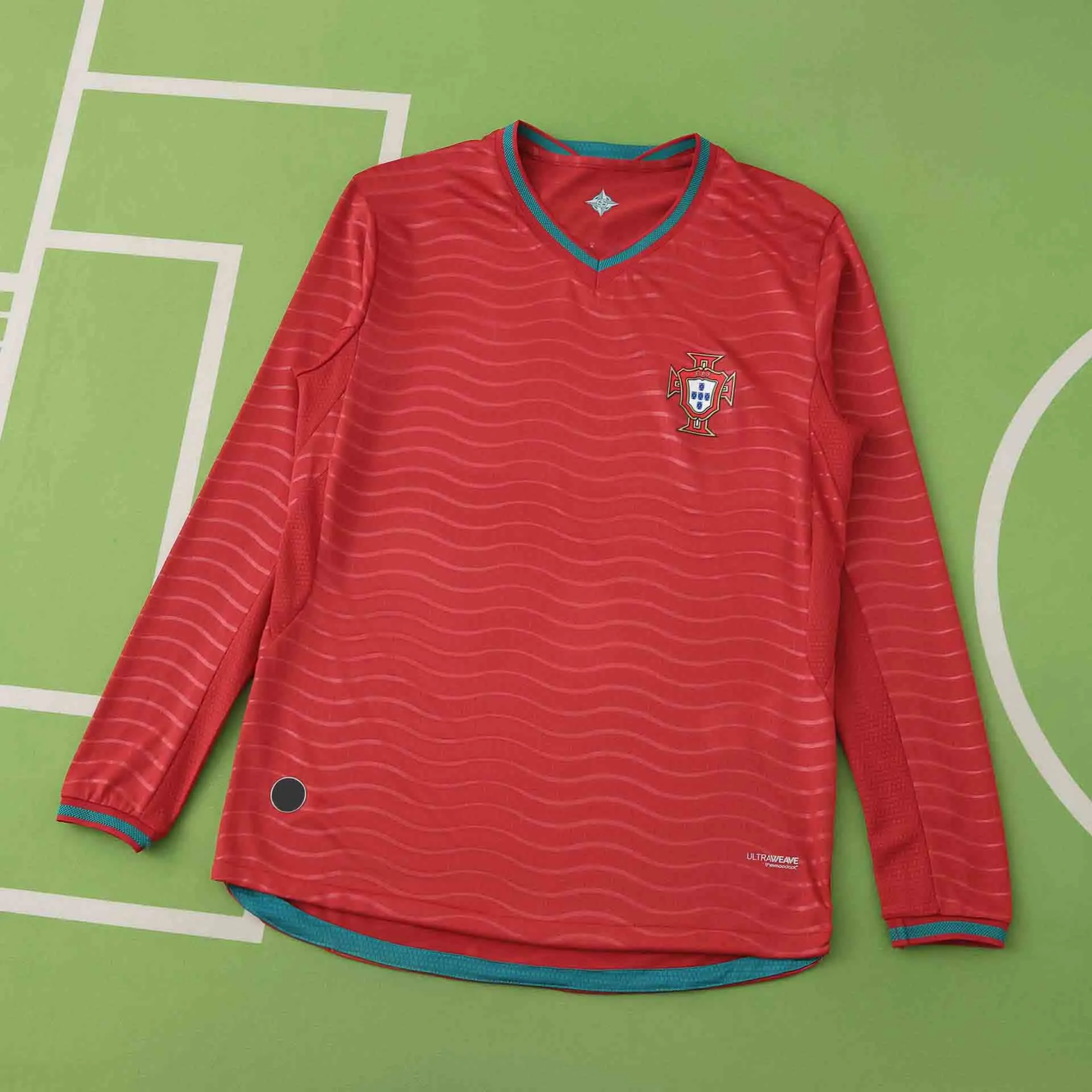 Camiseta de Fútbol Portugal Copa Mundial 2026 Versión Jugador Manga Larga