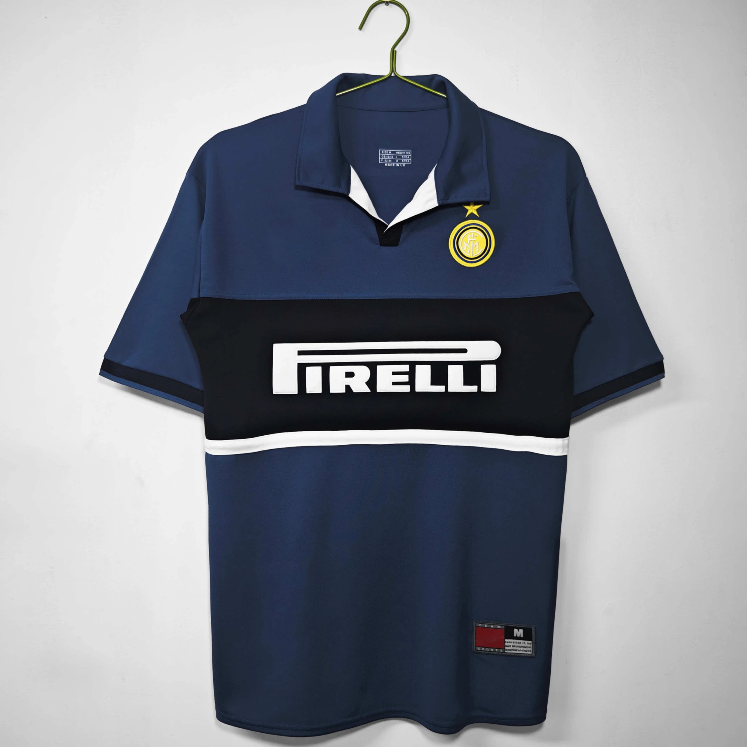 9899 Inter Milan Away Jersey Thailand Version (Please note customization information when placing order, messages will not be checked)