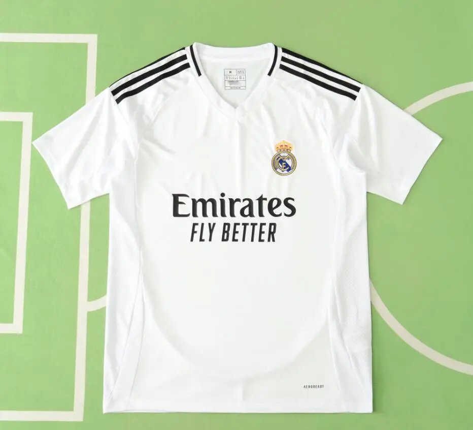 2425 Real Madrid Home Replica (Custom? Please leave note at checkout, no direct message.)