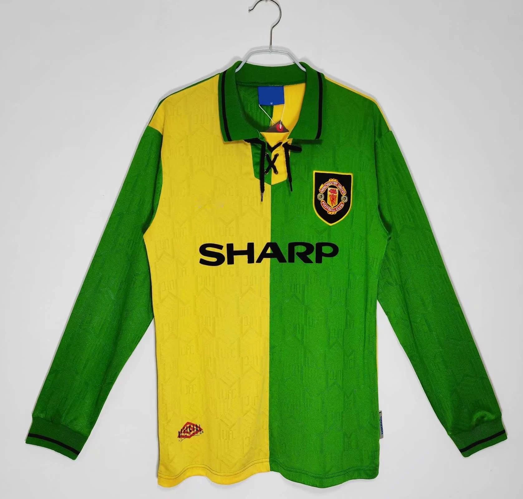 9294 Manchester United Away Long Sleeve Thai Version (Please Note Customization Info When Ordering, Messages Will Not Be Checked)