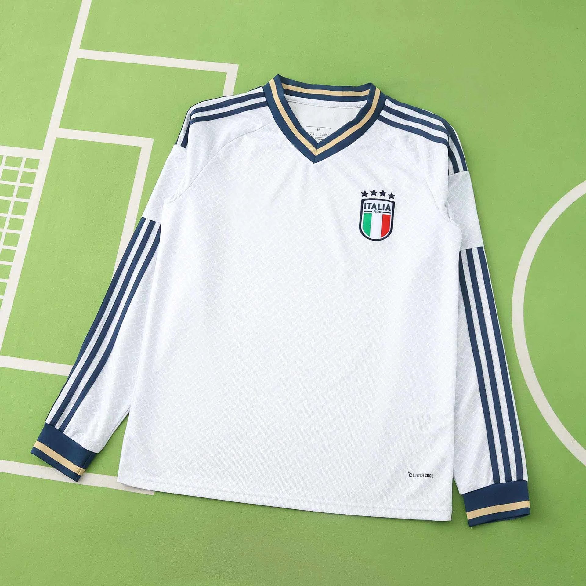 2026 Italy away white long sleeved Thai version