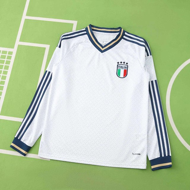 2026 Italy Fan Version Longsleeve Away Jersey: seller detail photo 1