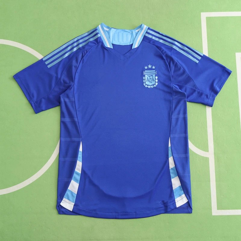 24/25 Argentina Away Player Version (For customization, please leave a note when placing the order; do not send private messages)