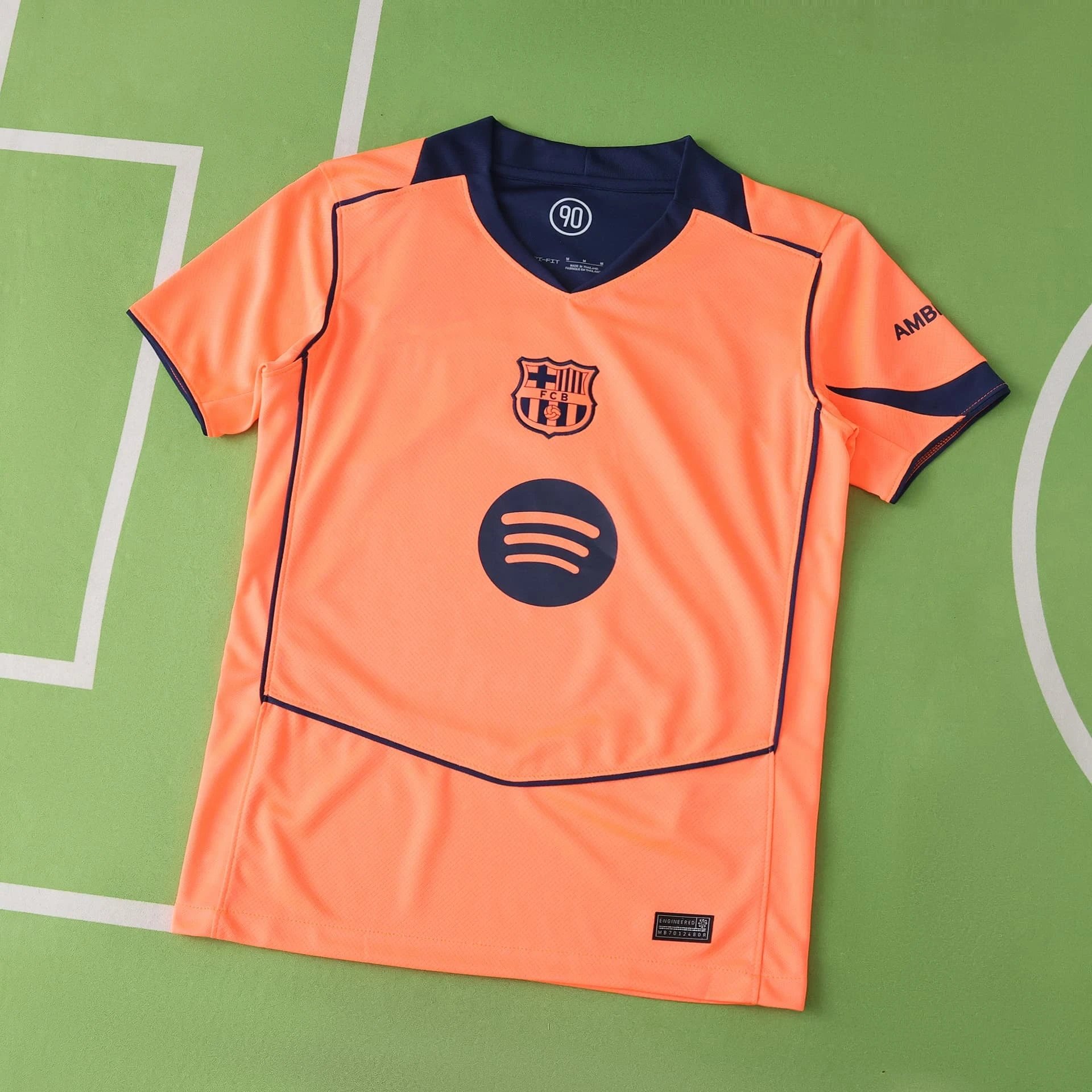 2526 Barcelona Away Women's Jersey (Please note customization info when placing order, messages are not counted)