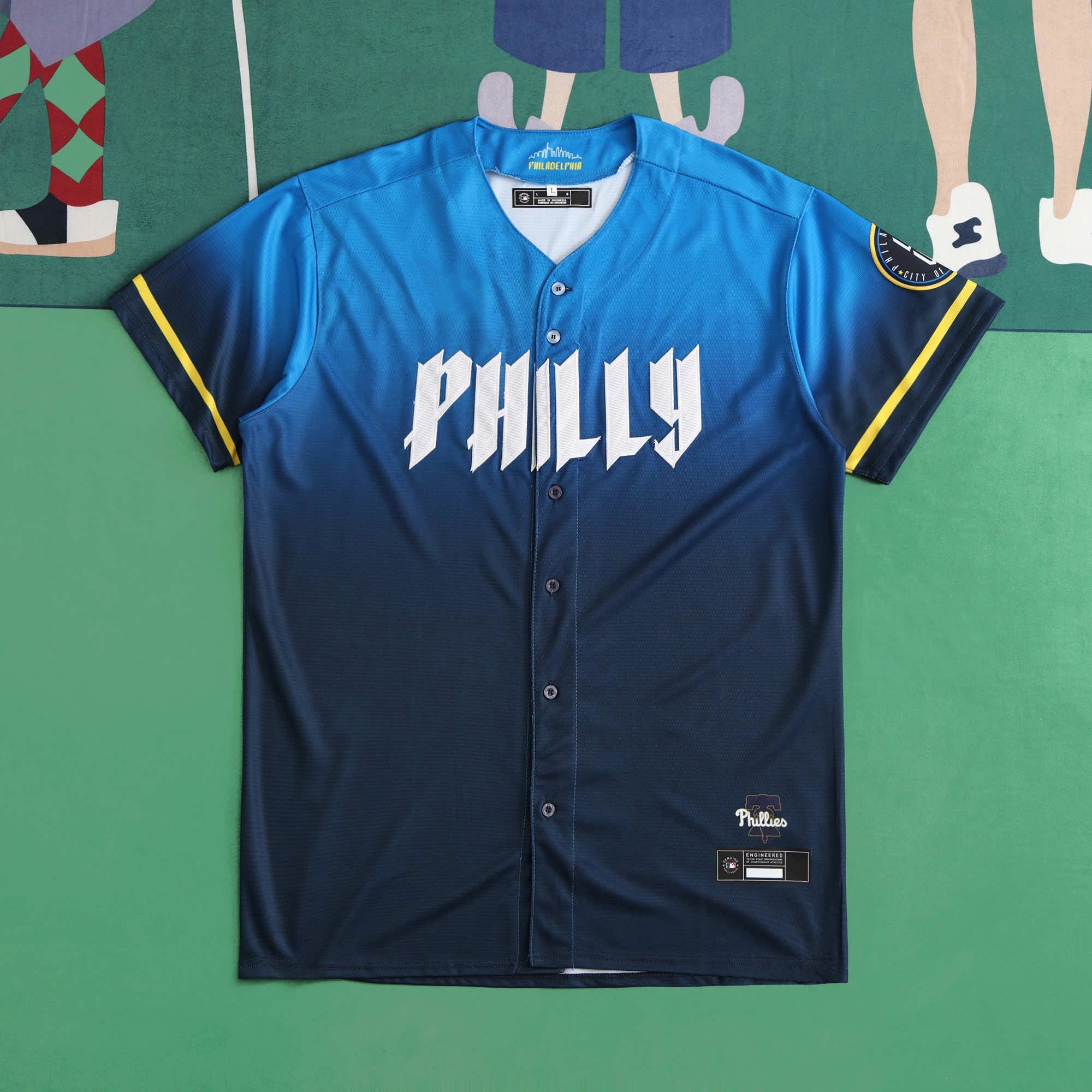 MLB Philadelphia Phillies 5NO (Customization info must be noted in order remarks, messages are not counted)
