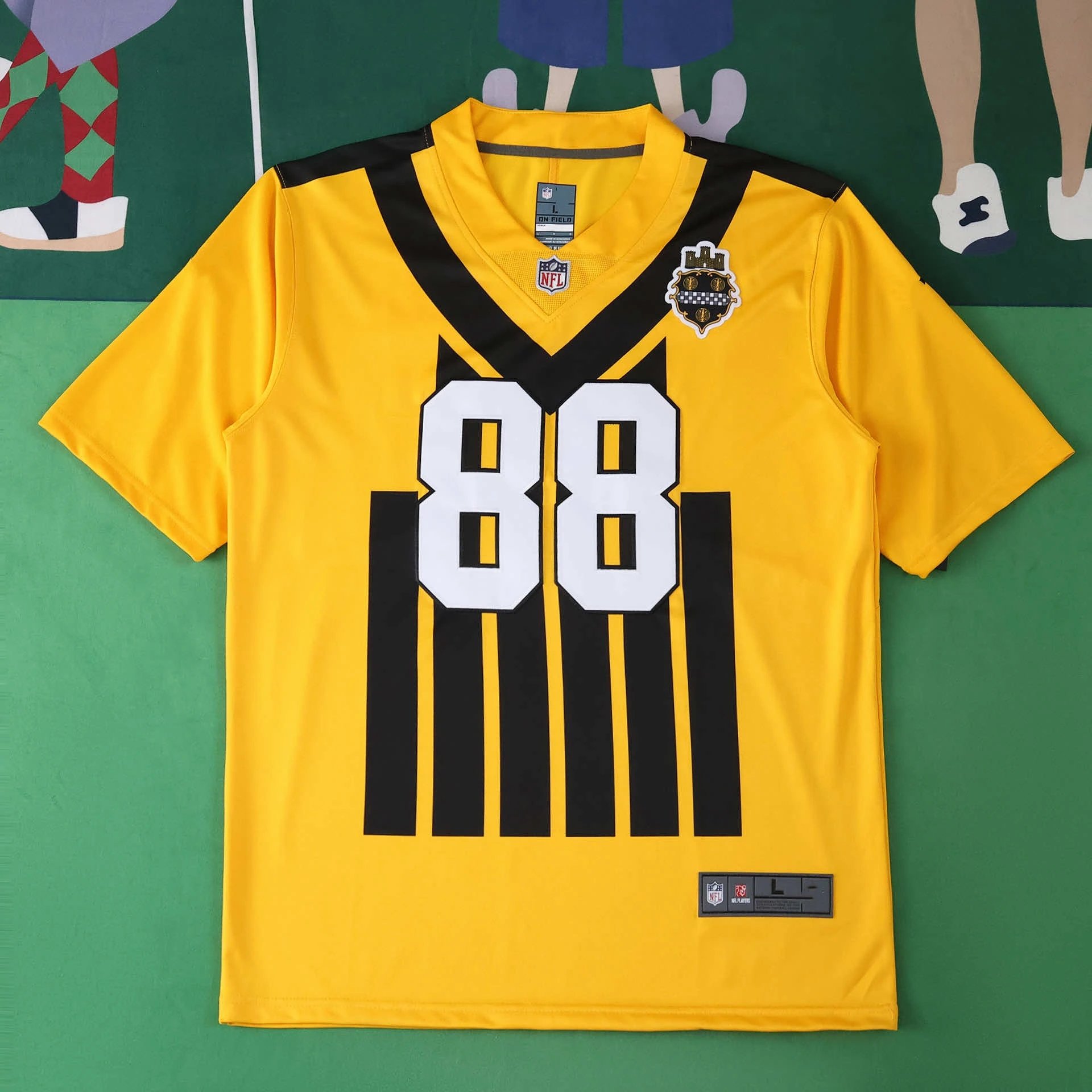 2025 NFL Pittsburgh Steelers Version 88# FREIERMUTH (Please note customization info when placing order, messaging doesn't count)