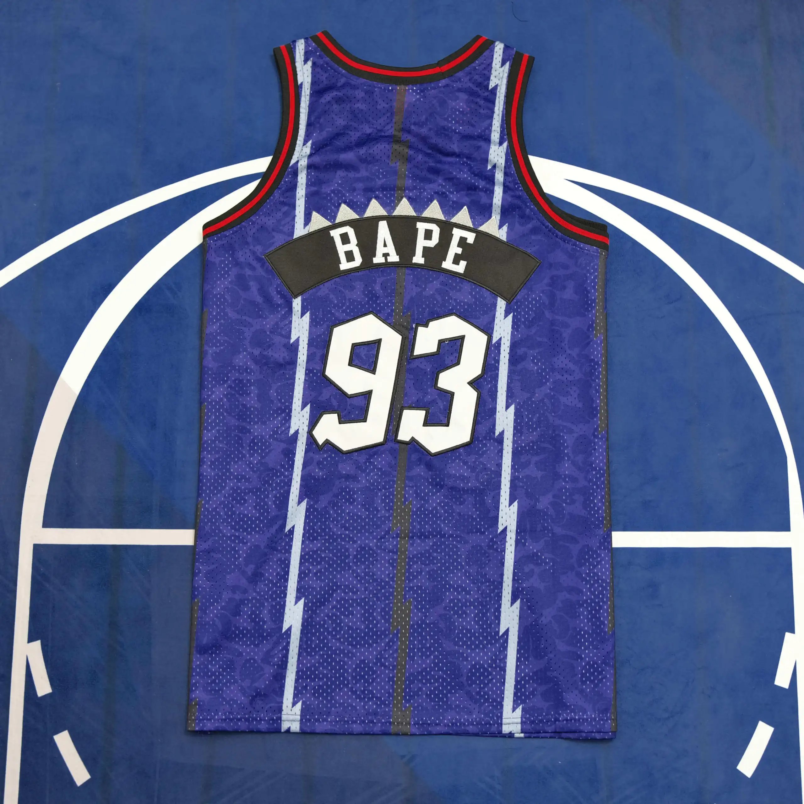 NBA Toronto Raptors 93# Powell (For custom info, please leave a note when placing your order. Sending a message does not count.)