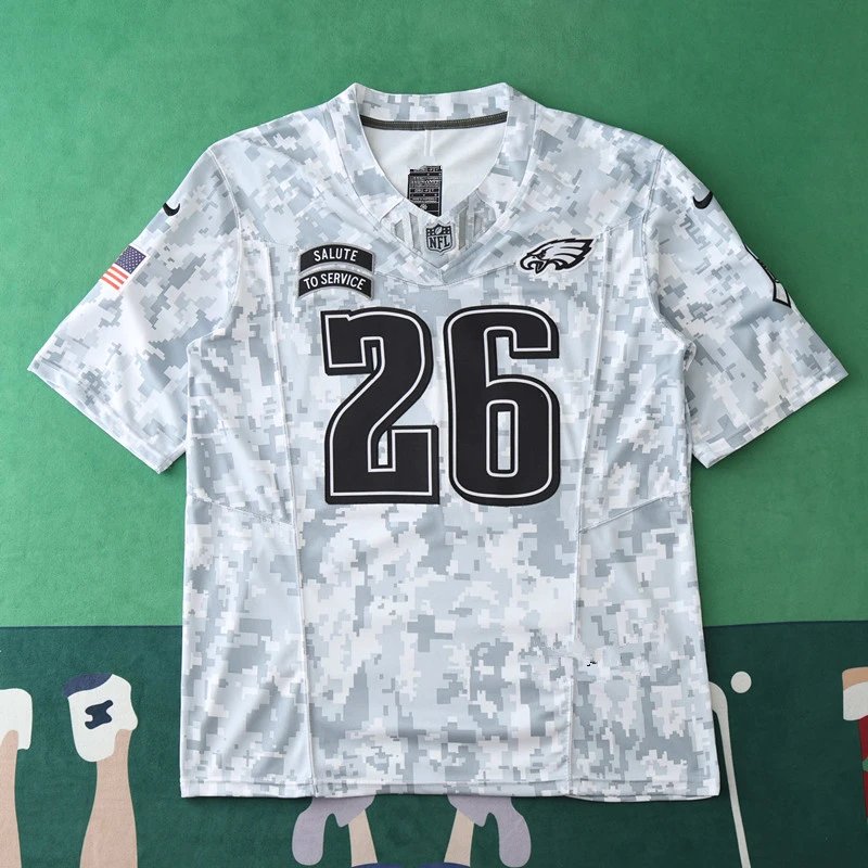 2024 NFL Philadelphia Eagles Tribute Edition 26# BARKLEY (Please note customization info when placing order, messages are not counted)