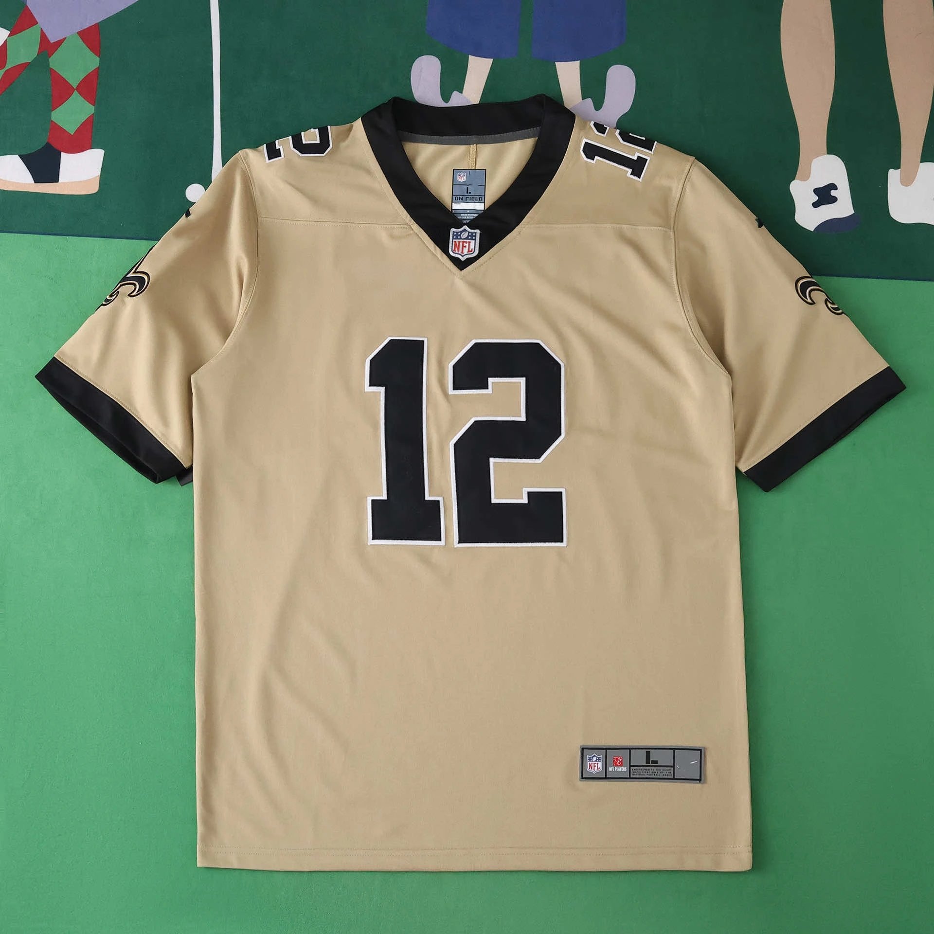 2025 NFL New Orleans Saints Version 12#OLAVE (Custom info must be noted in order remarks, messages not accepted)