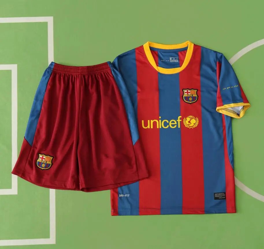 1011 Barcelona Home Kids' Jersey (Custom info: please leave a note when ordering, messages won't be processed)