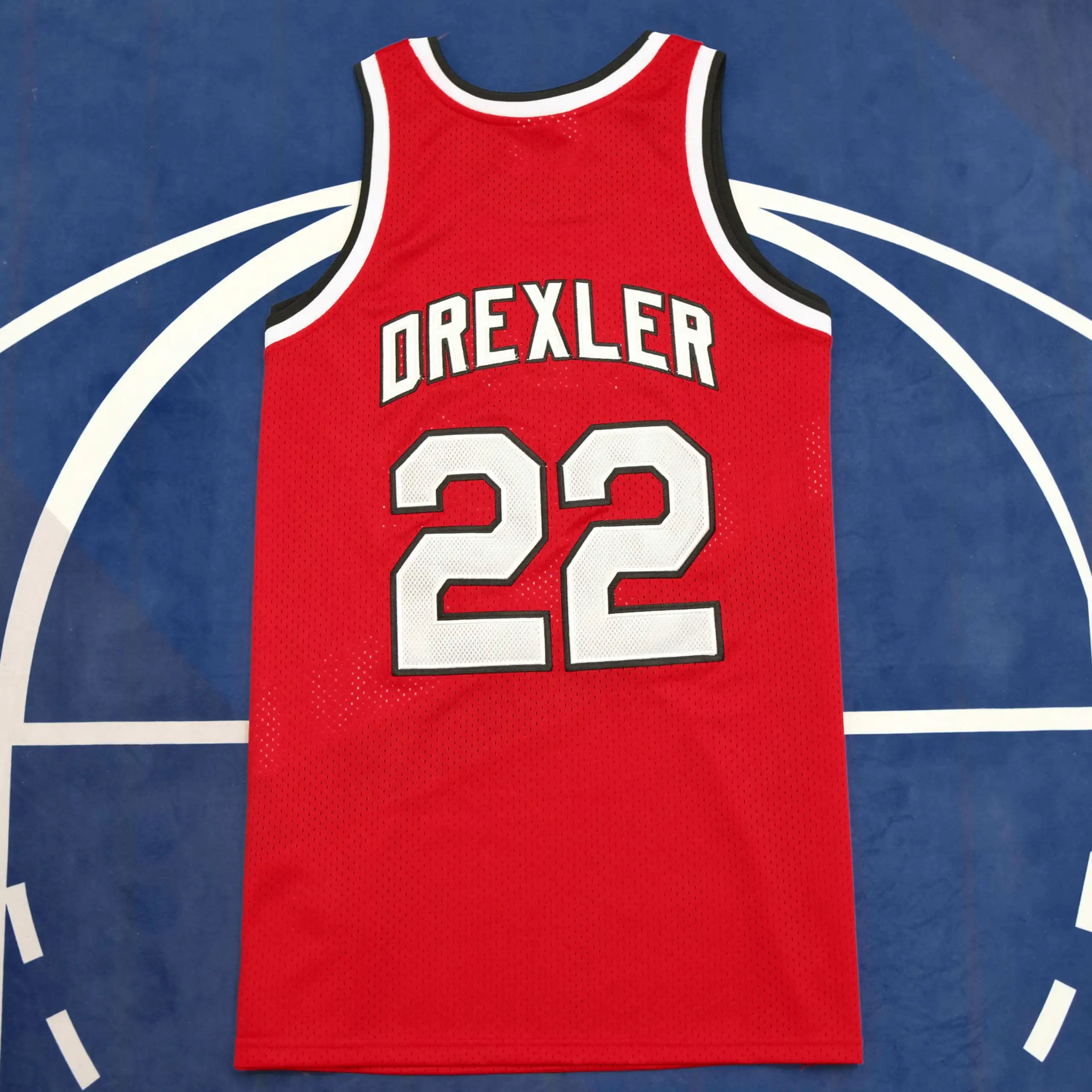 NBA Portland Trail Blazers 22# Drexler (Please note customization info when placing order, messages won't count)