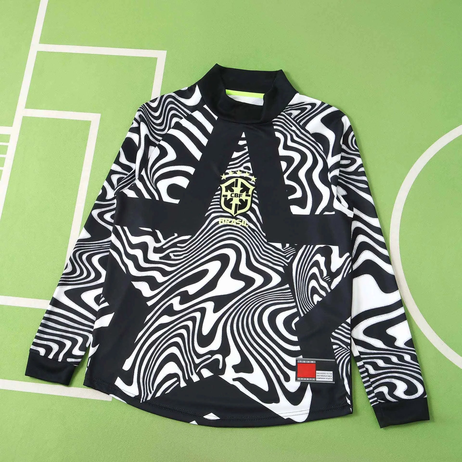 2026 Brazil Hollywood Goalkeeper Long Sleeve Thai Version