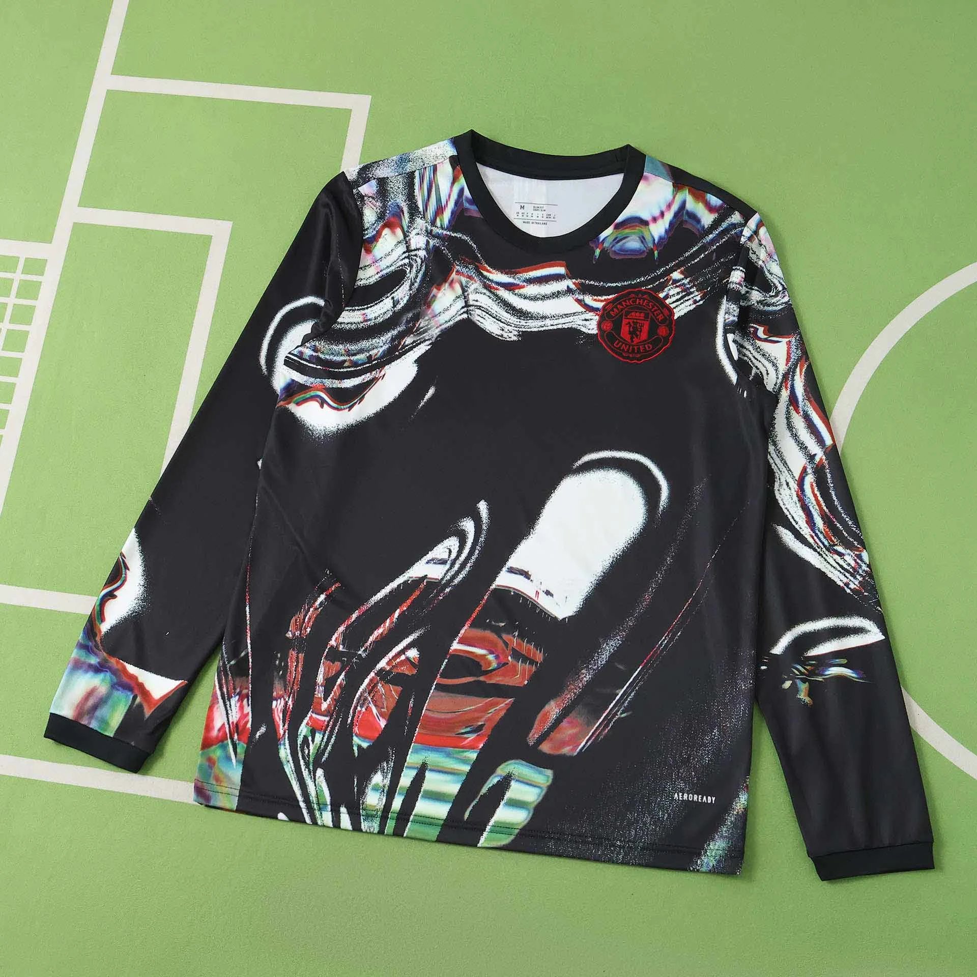 2526 Manchester United Pre-Match Training Shirt Long Sleeve Thai Version