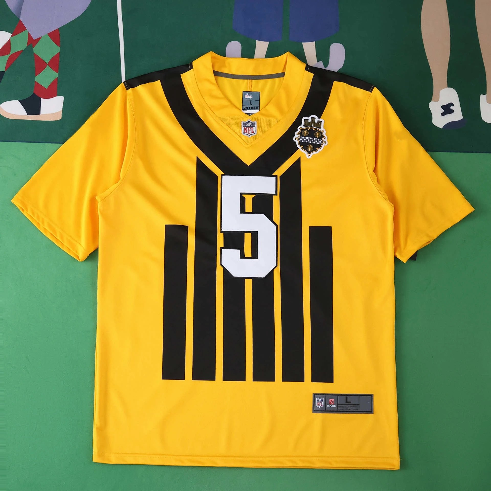 2025 NFL Pittsburgh Steelers Version 5 #RAMSEY (Please note customization info when placing order; messages won't count)