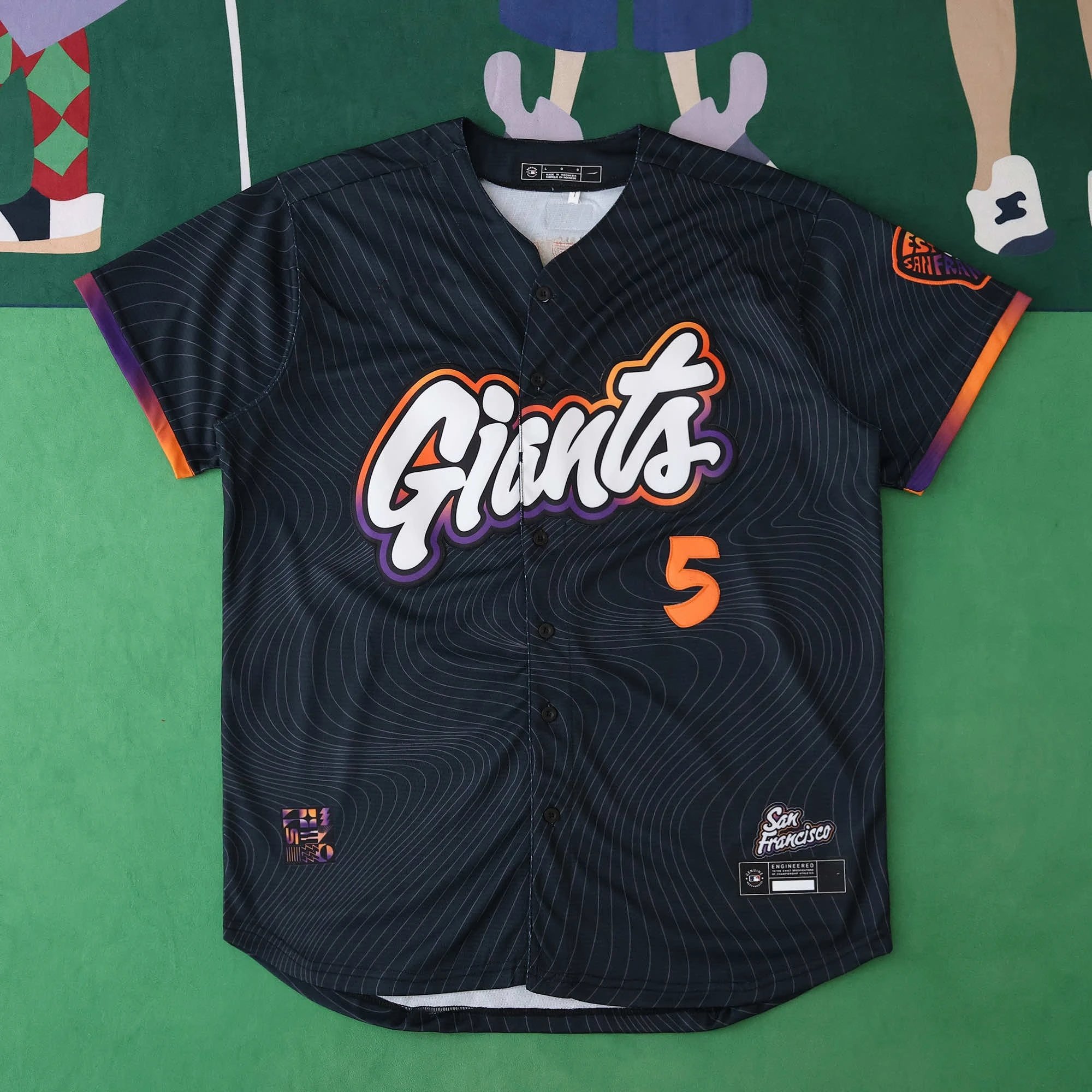 2025 MLB San Francisco Giants 5# YASTRZEMSKI (Please note customization info when placing order, messages are not counted)