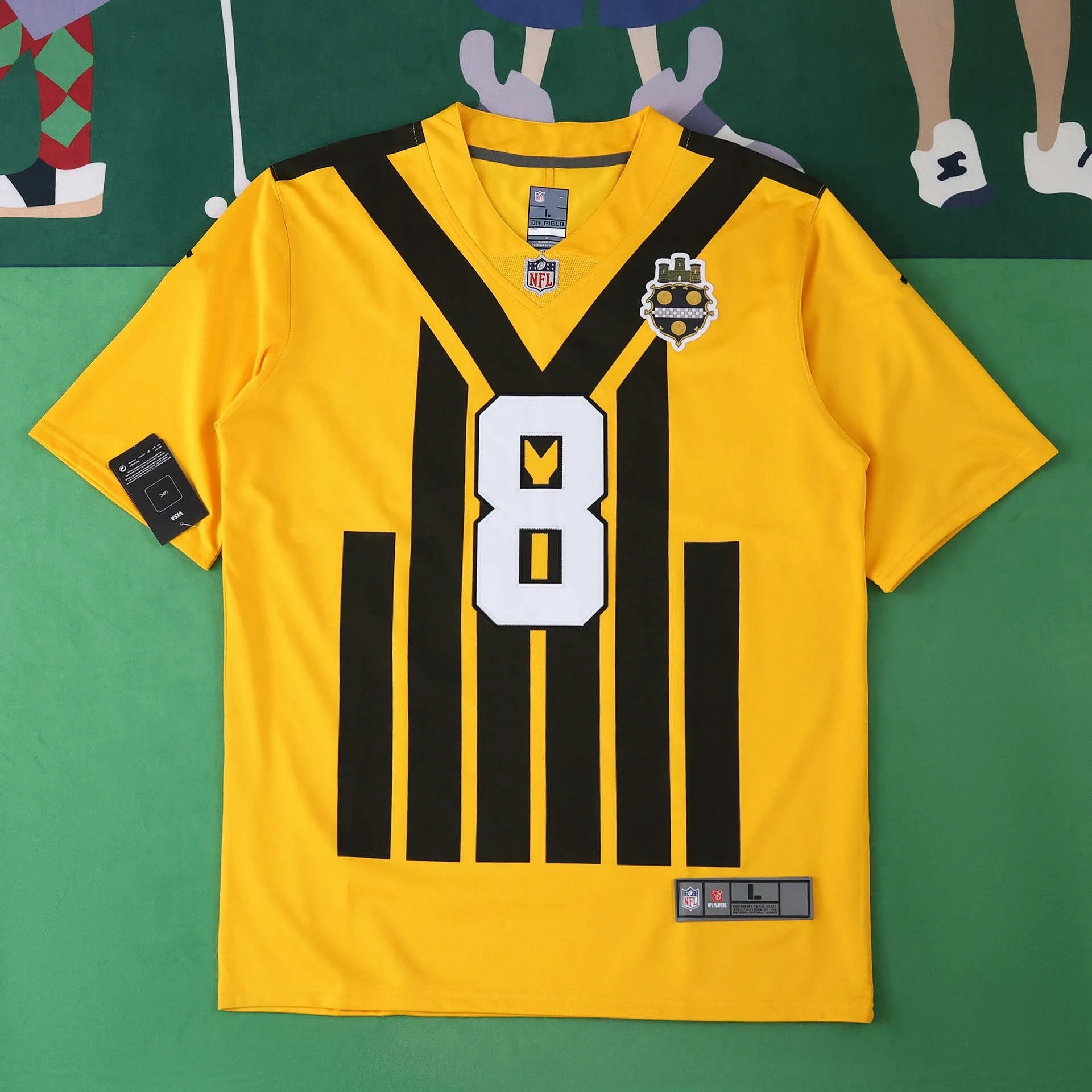 2025 NFL Pittsburgh Steelers Version 8 #RODGERS (Please note customization info when placing order, messages won't count)