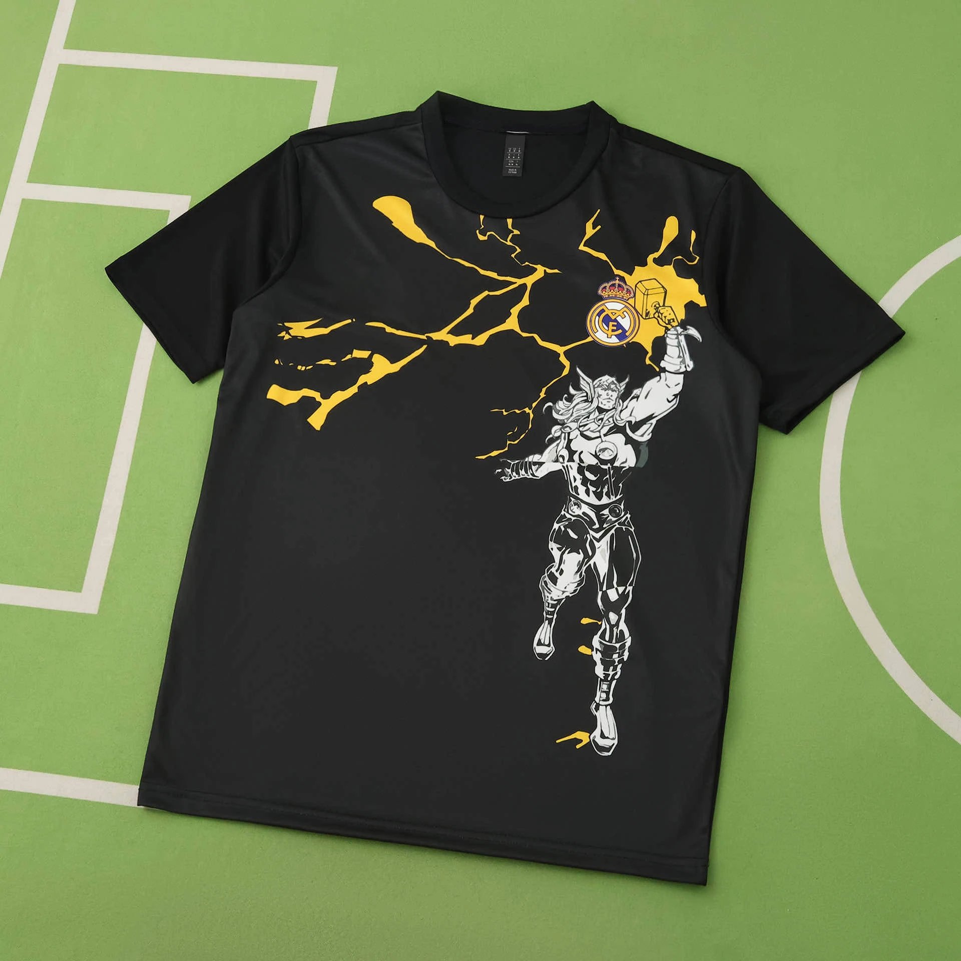 2526 Real Madrid Marvel Black Special Edition Thai Version
