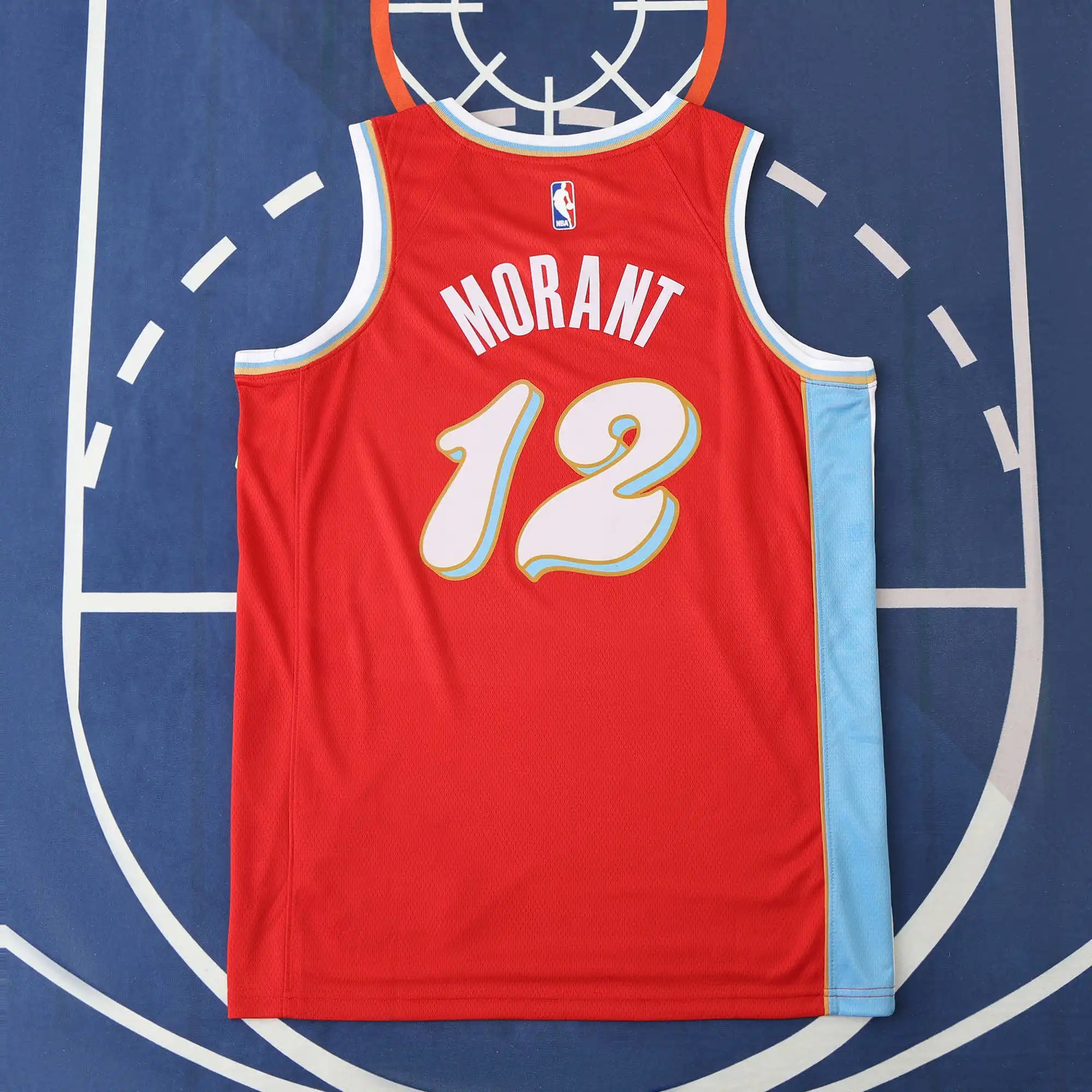 2425 NBA Memphis Grizzlies 12#MORANT1(定制请下单时备注，不要发私聊消息)