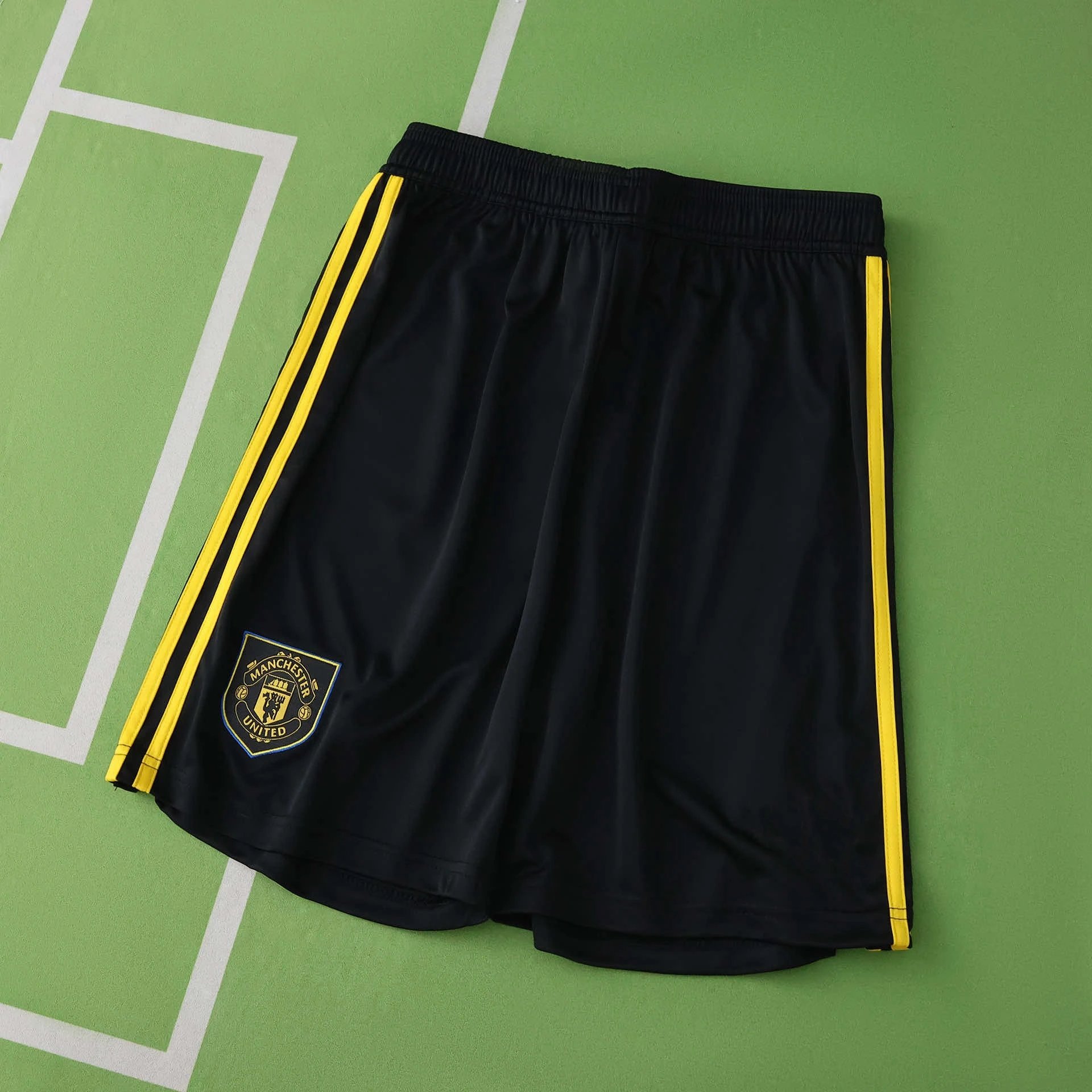 2526 Manchester United Away Black Shorts (Please note customization info when placing order; messages will not count)