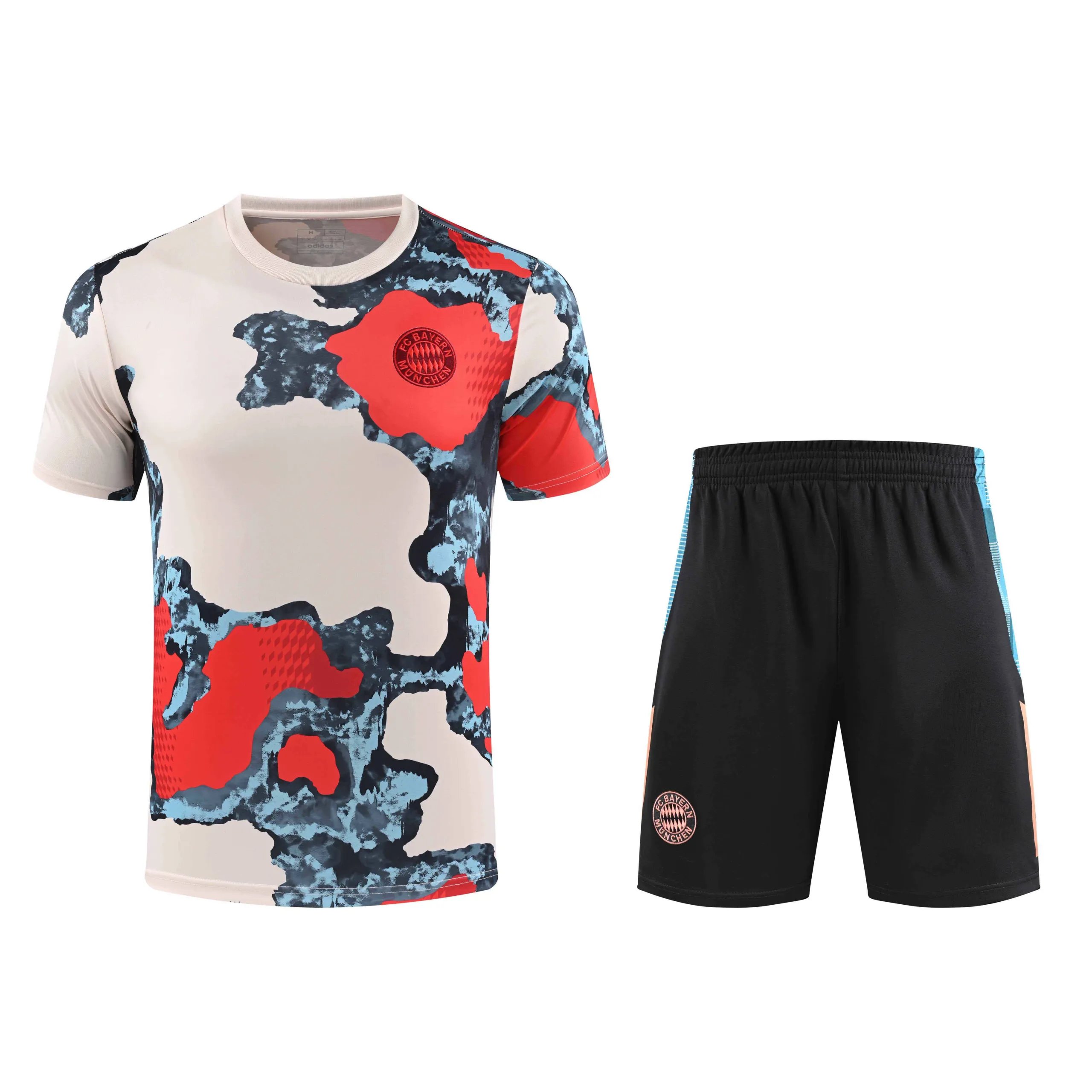 2526 Season Bayern Munich Training Kit Short Sleeve Fan Version