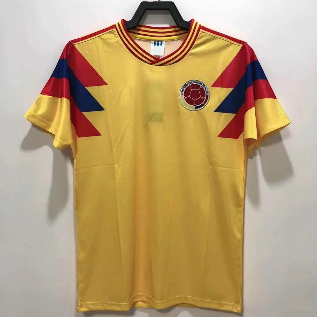 1990 Colombia Home Replica Jersey (For custom info, please leave a note when placing your order; direct messages will not be checked) (For customization, please leave a note when placing your order, do not send private messages)
