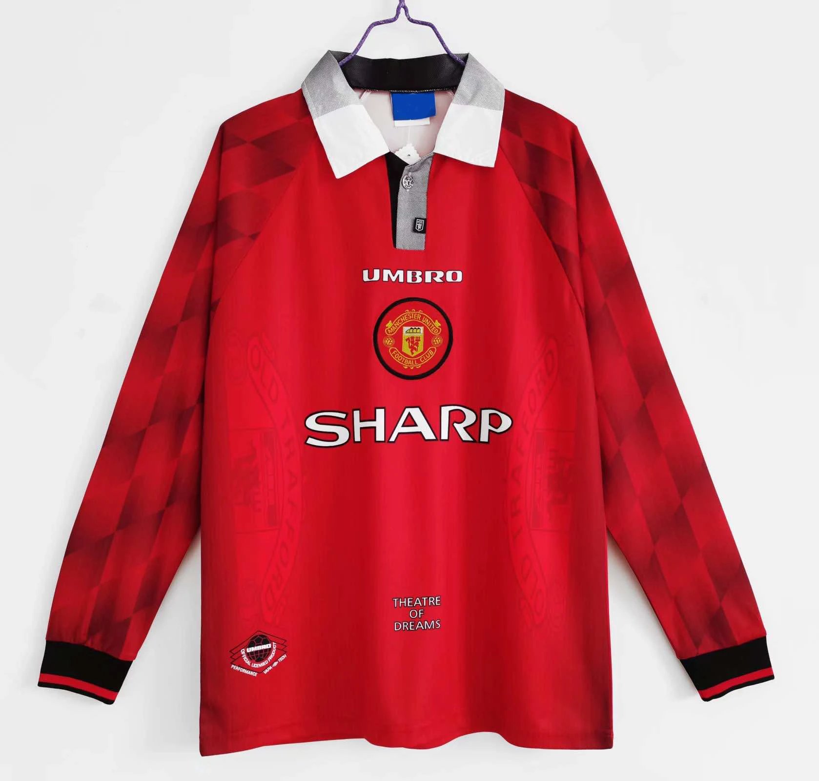 9697 Manchester United Home Long Sleeve Thai Version (Please leave customization info in order notes; messages will not be checked)