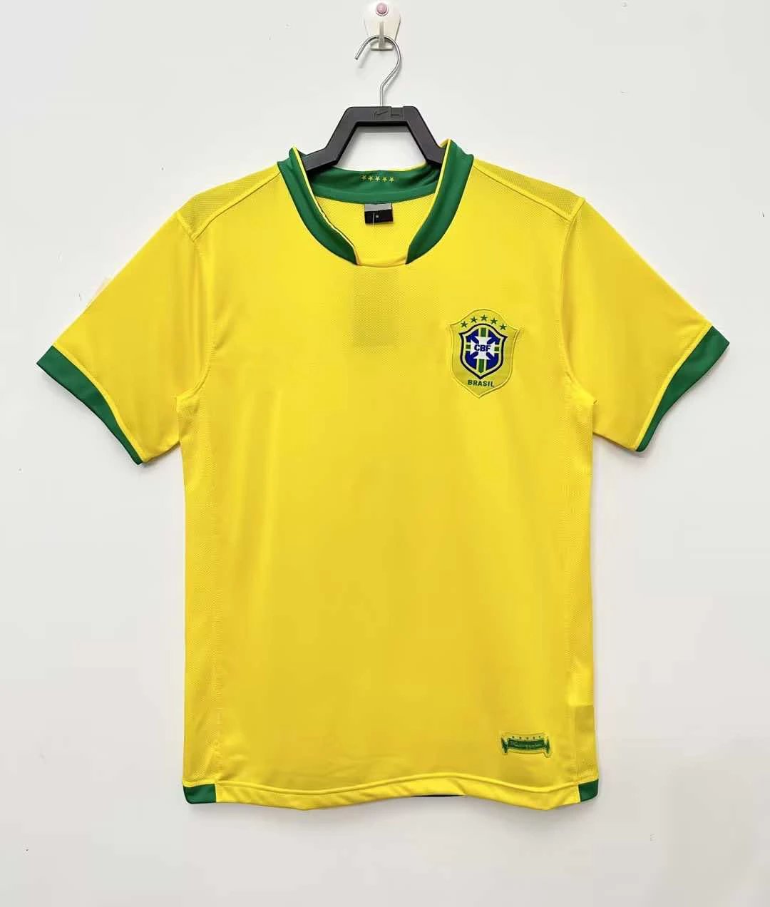 2006 Brazil home game Thai version (please note customization information when placing the order, do not check messages sent) (For customization, please note when placing the order, do not send private messages)