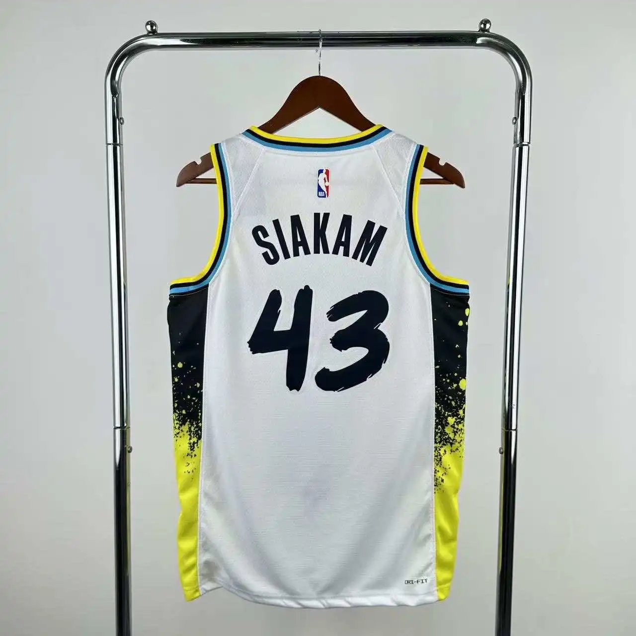 NBA Indiana Pacers 43# SIAKAM (Please note customization info when placing order, messages are not counted)