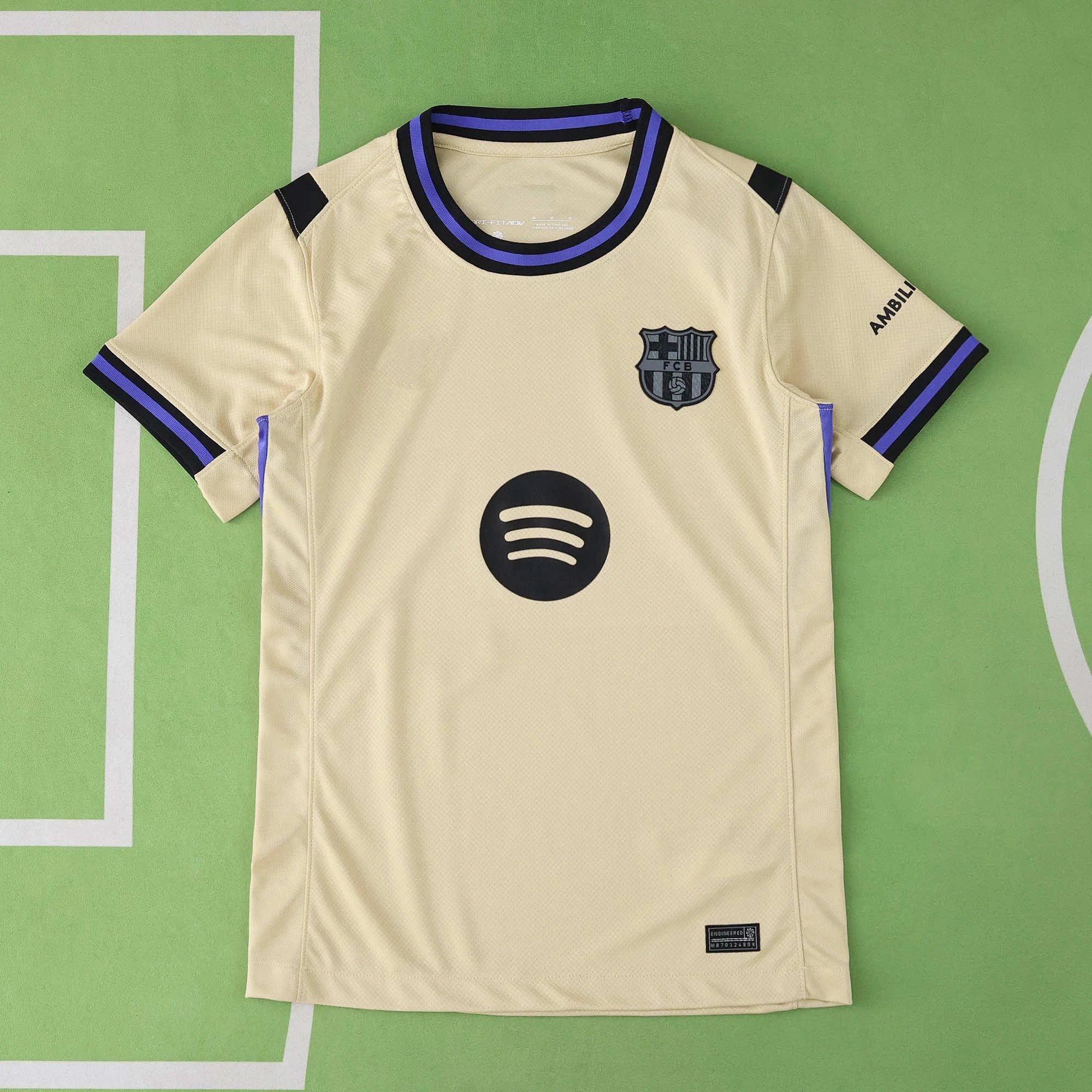 2526 Barcelona Away Women's Jersey (Please note customization info in your order; messages will not be accepted)