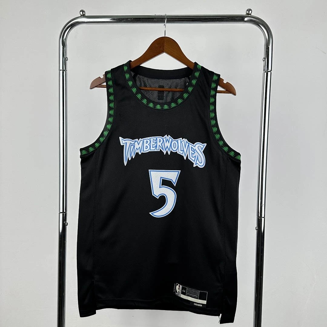 25-26 NBA Minnesota Timberwoes Retro 5-EDWARDS