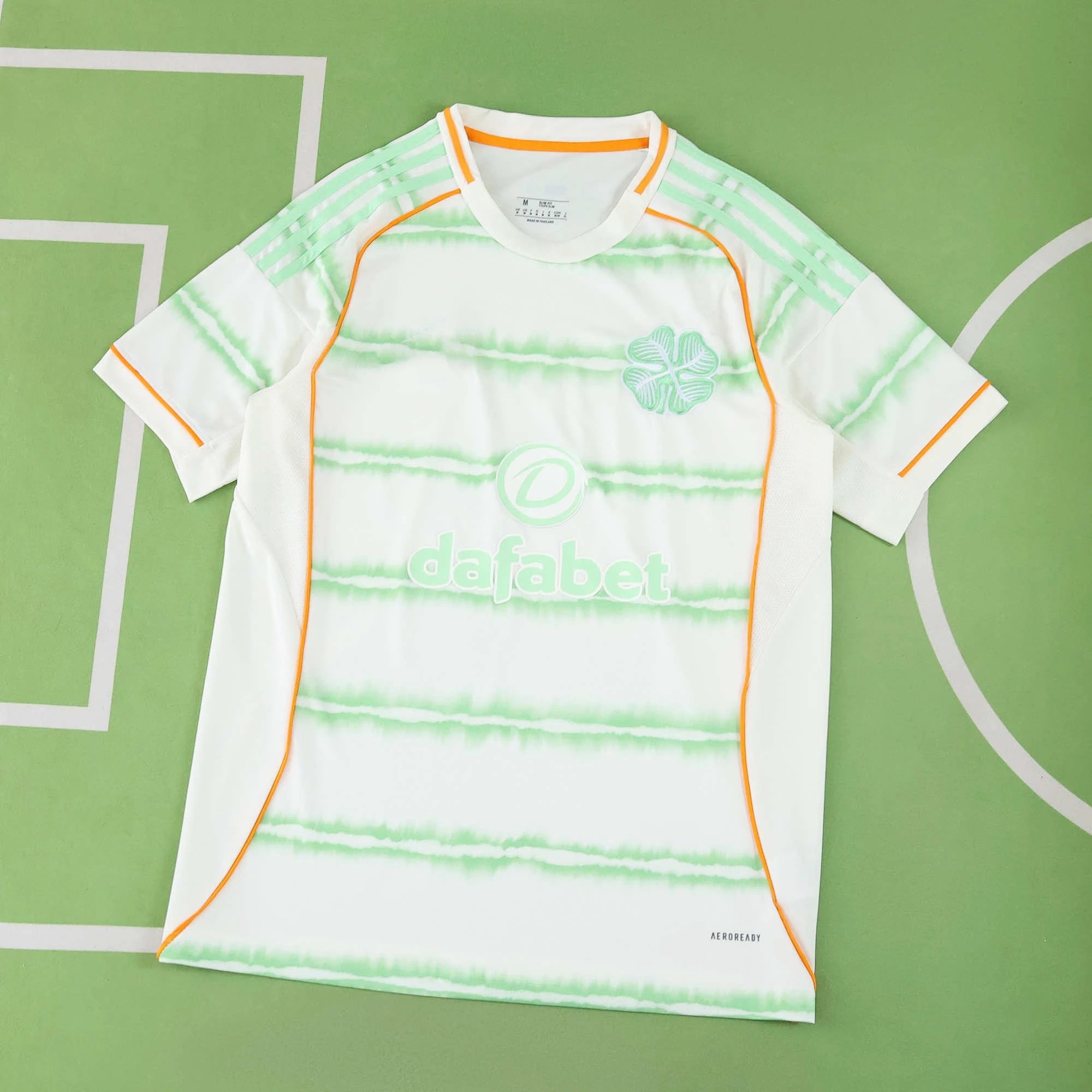 2526 Celtics Away White Green Thai Version (Please note customization info when placing order, messages are not counted)