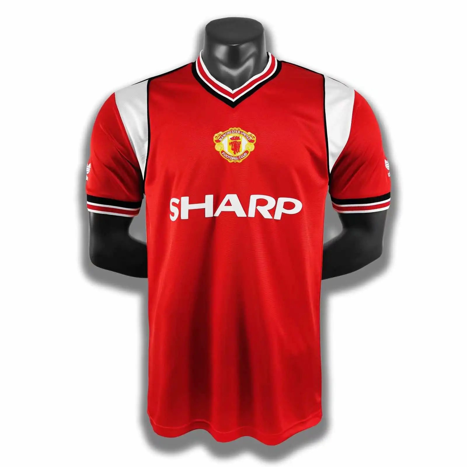 1985 Manchester United Home Thai Version (Please note customization info when placing order, messages will not be checked)